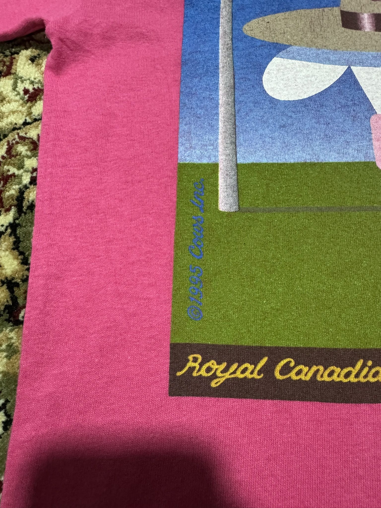 Sports Specialties × Vintage Vintage 90's Cows Royal Canadian Big Logo T shirt Size US M / EU 48-50 / 2 - 4 Thumbnail