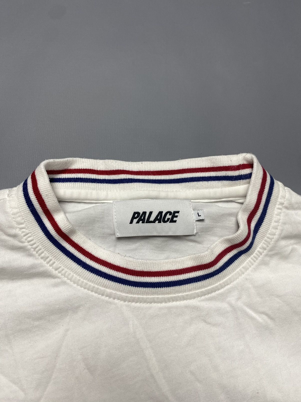 Palace Palace F/W 2019 London Wave White Cotton T-Shirt Mens Size L Size US L / EU 52-54 / 3 - 4 Thumbnail