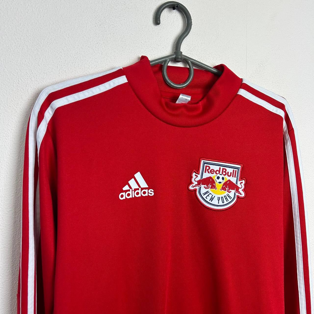 Adidas Mens Adidas FC Red Bull New York Training soccer sweatshirt Size US XS / EU 42 / 0 - 2 Thumbnail