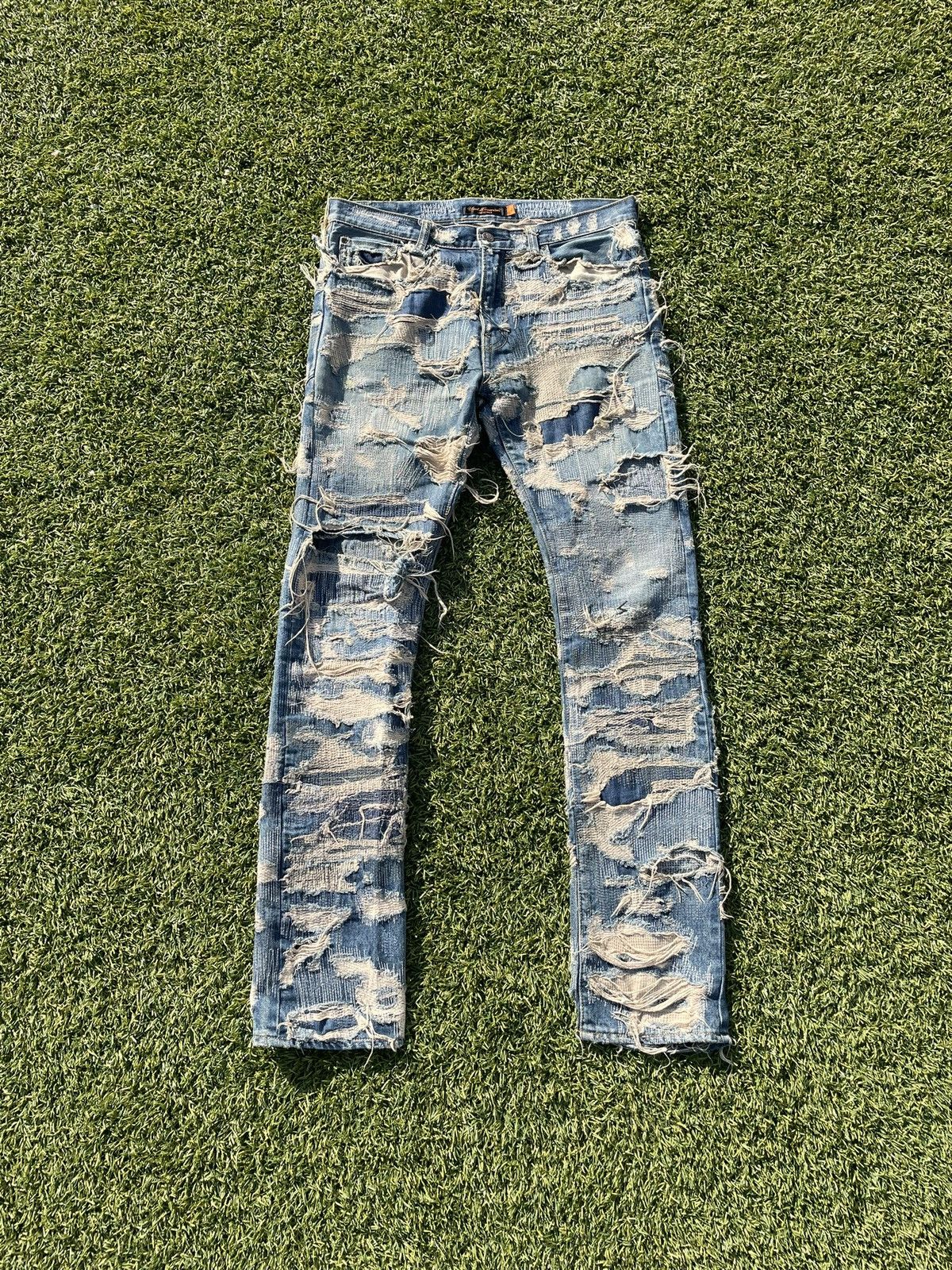 Undercover Undercover 85 Arts & Crafts AW05 Blue Denim | Grailed