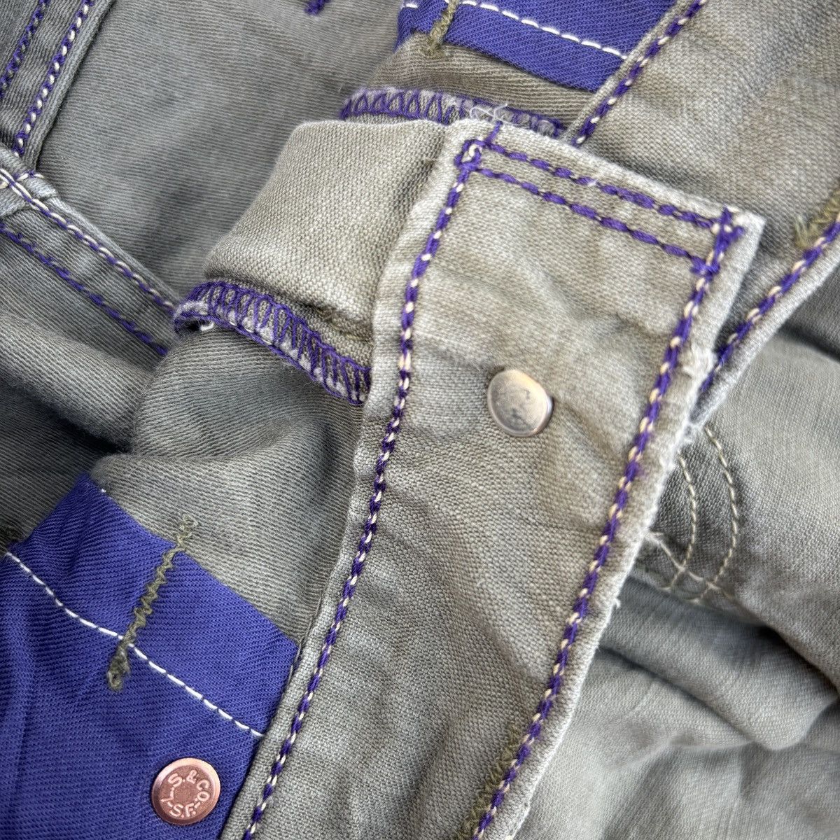 Levi's Levi’s Vintage Cargo Work Pants – Late 70s (Archive Piece) Size US 30 / EU 46 - 12 Thumbnail
