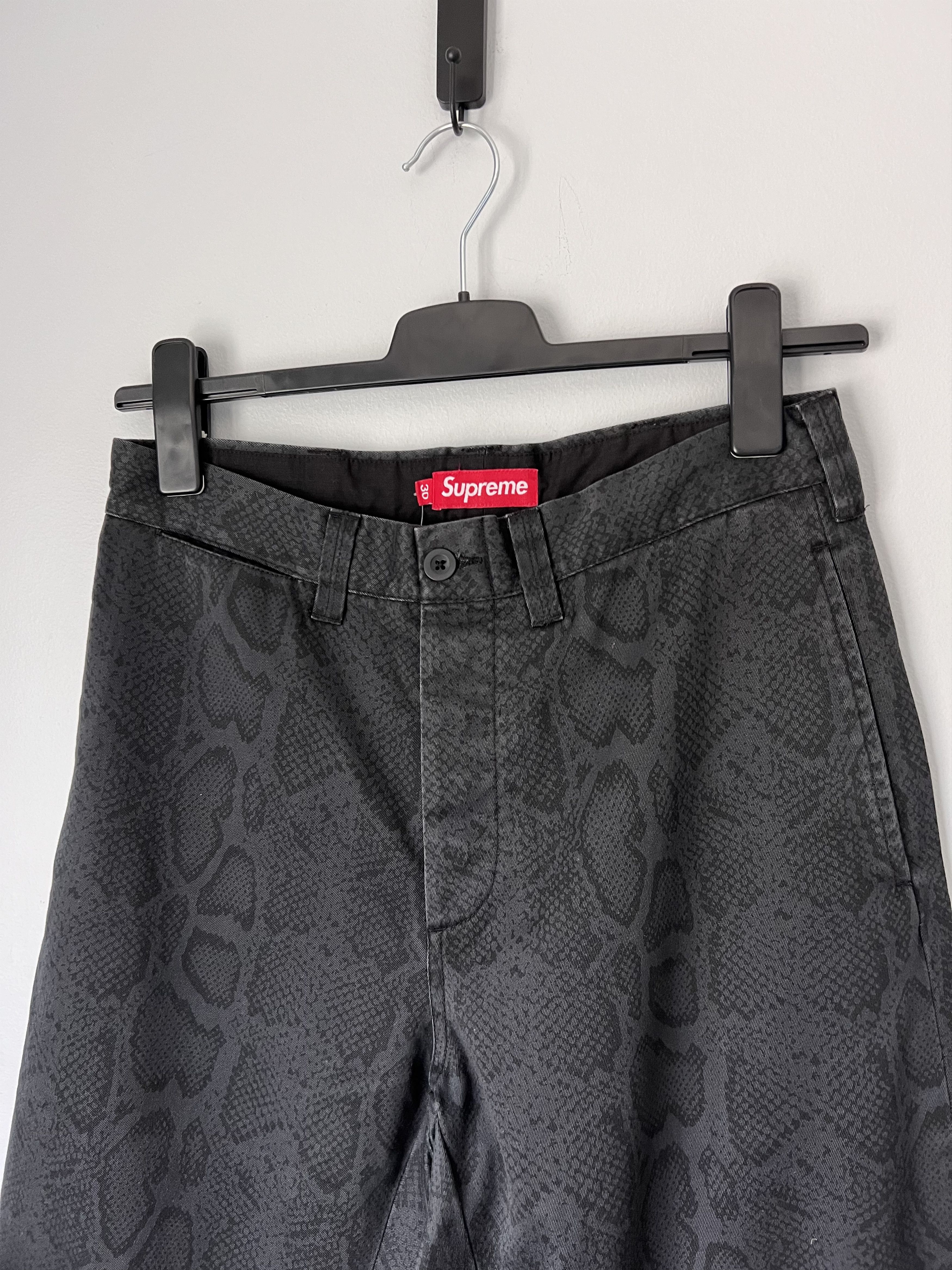 パンツ Supreme Snake Print Chino Pant Black 30 Supreme WORK Pants black 38 Used | eBay