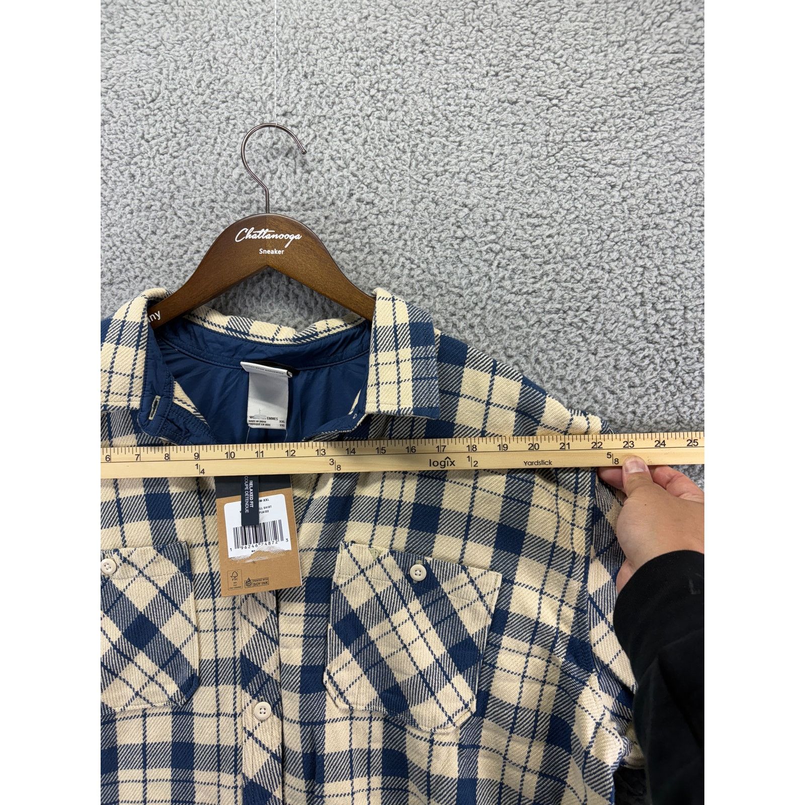 The North Face North Face Valley Twill Fleece Shirt Jacket Womens XXL 2XL Size XXL / US 16-18 / IT 52-54 - 3 Thumbnail