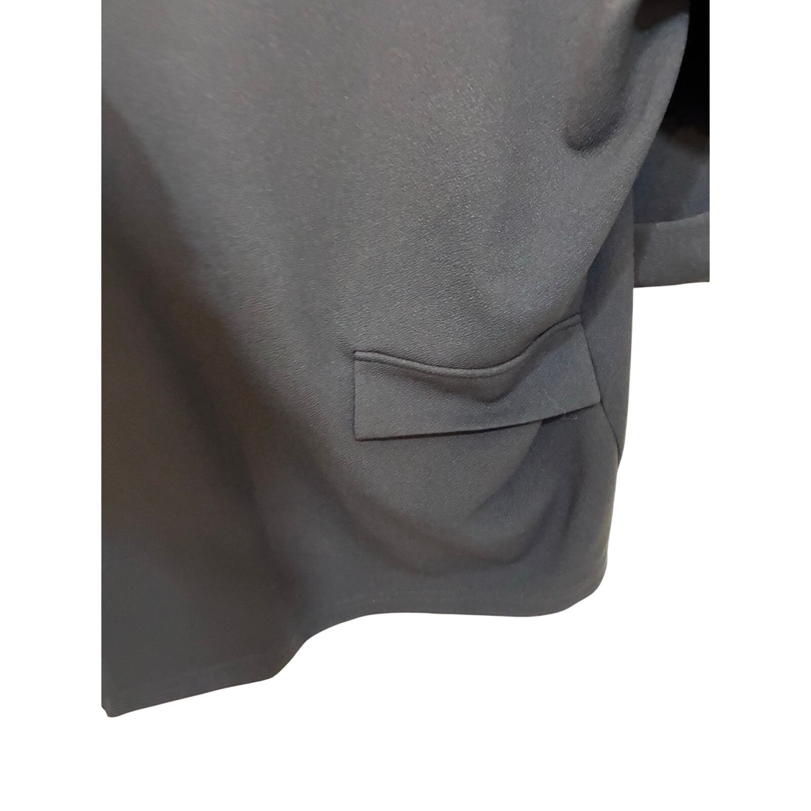 Asos NWT Asos Black Long Sleeve Jersey Staple Career Business 22 Size 3XL / US 20-22 - 4 Thumbnail