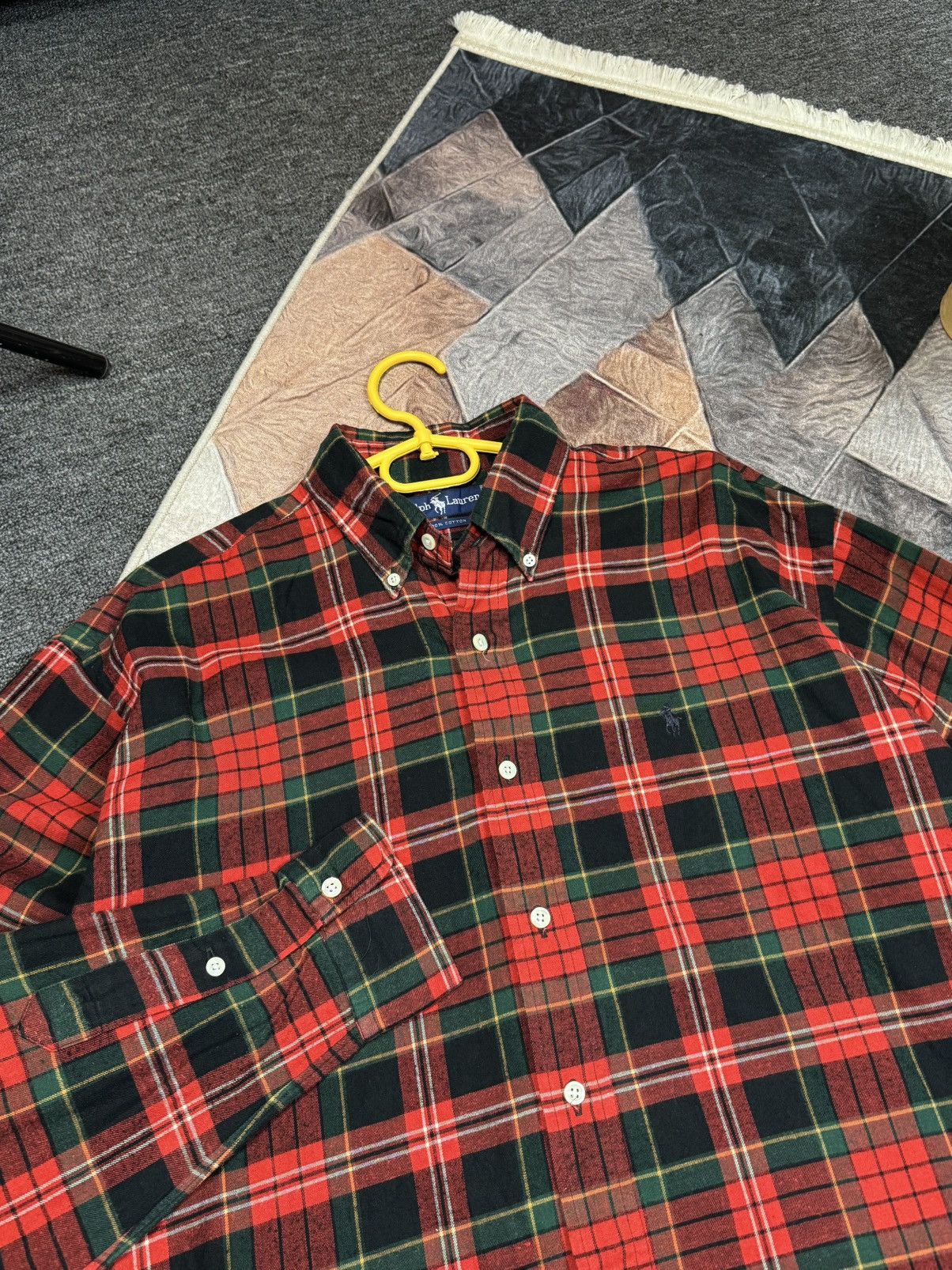 Polo Ralph Lauren POLO RALPH LAUREN Flannel shirt with long sleeves size M Size US M / EU 48-50 / 2 - 2 Thumbnail