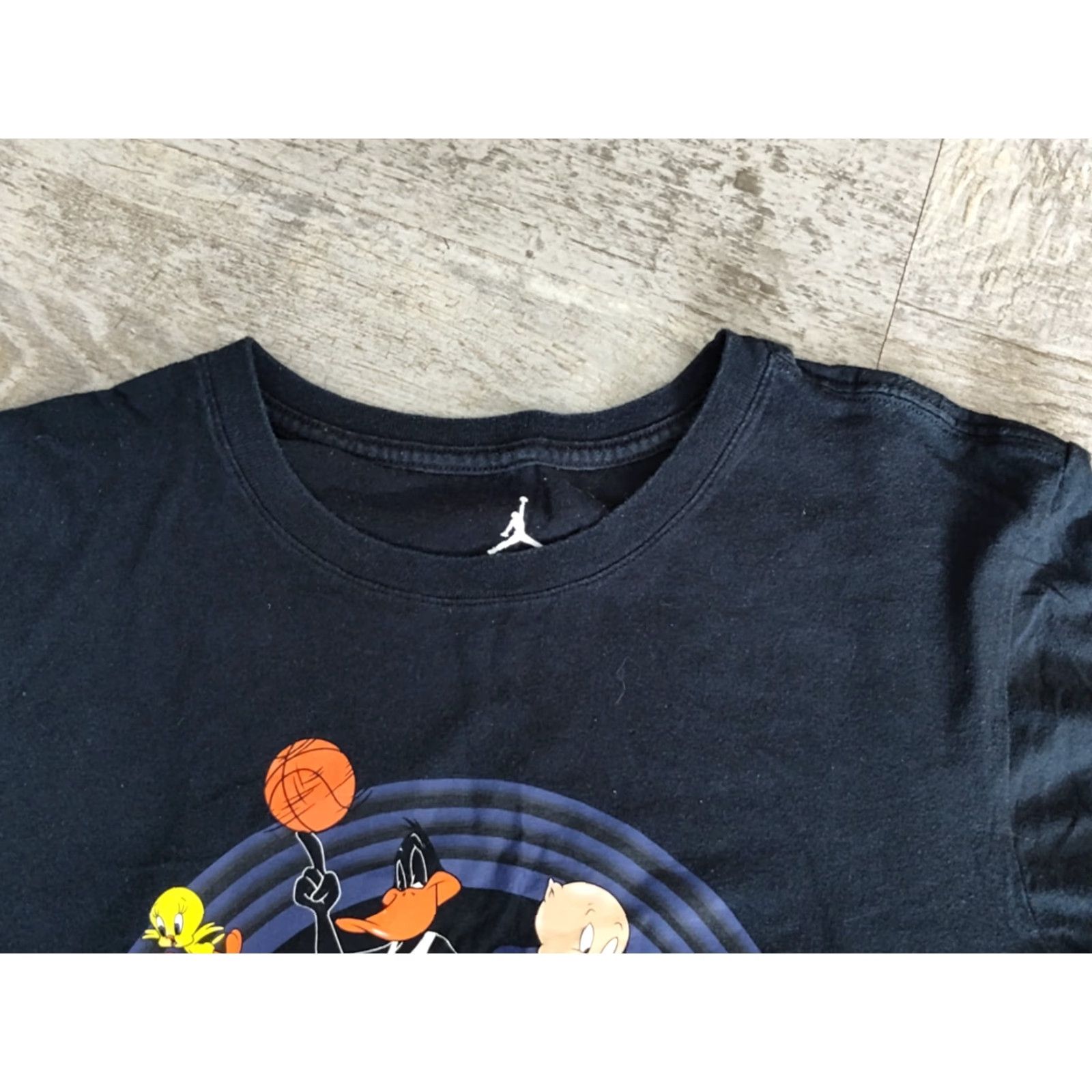 Jordan Brand Air Jordan Space Jam Looney Tunes That's All Folks Graphic T-Shirt Womens Medium Size M / US 6-8 / IT 42-44 - 4 Thumbnail