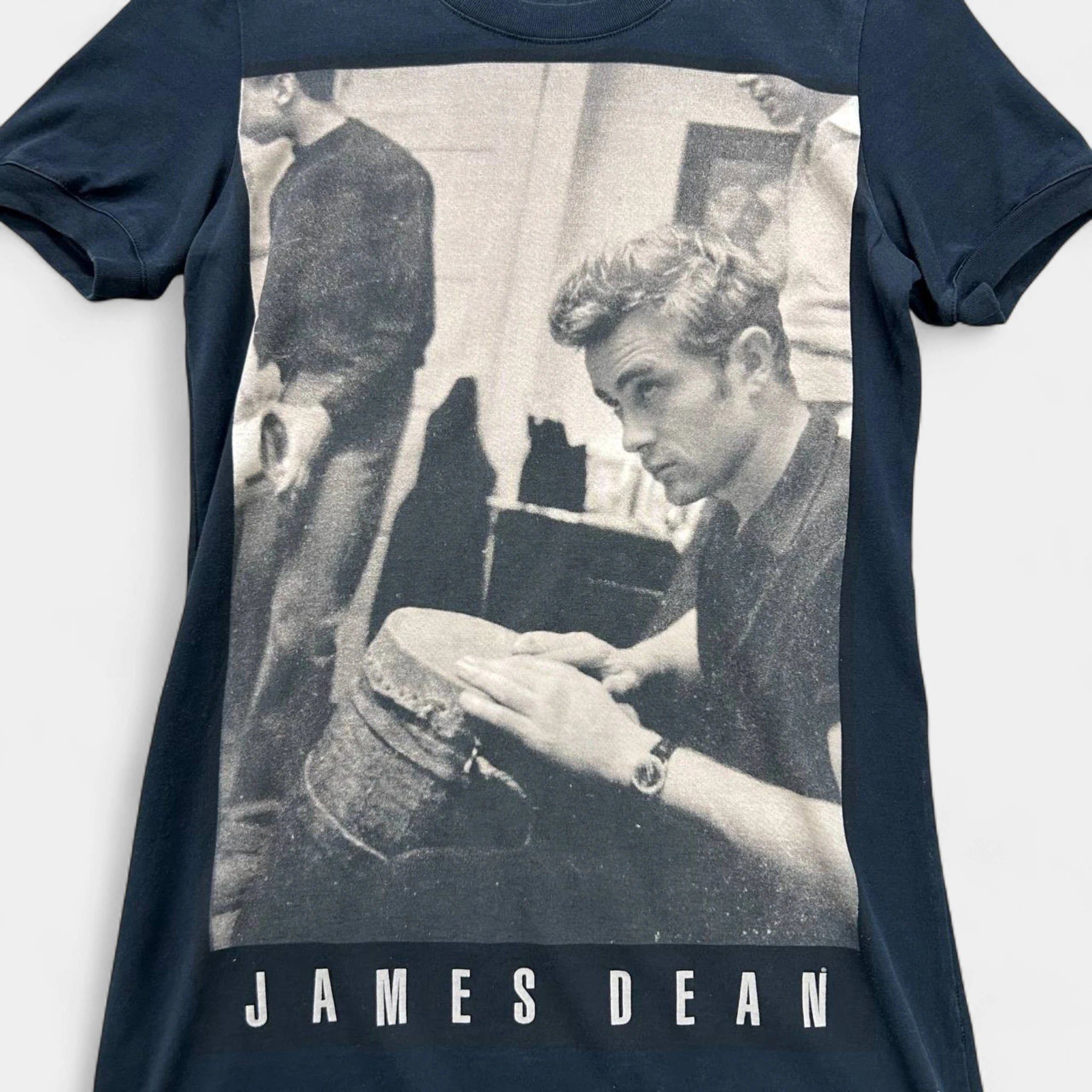 Dolce & Gabbana Dolce & Gabbana x James Dean Graphic Navy T-Shirt Size US S / EU 44-46 / 1 - 3 Thumbnail