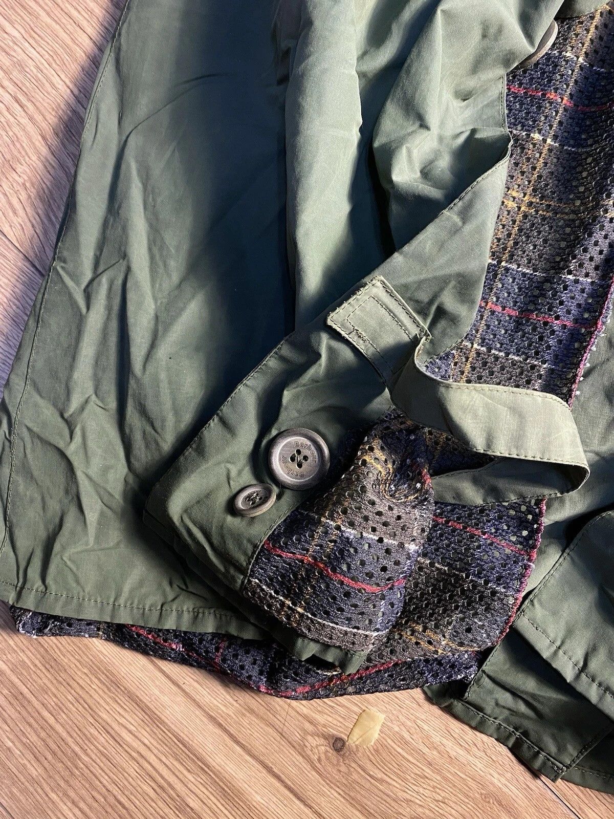 Barbour Barbour Lightweight Jacket Olive Green Sz M Size M / US 6-8 / IT 42-44 - 4 Thumbnail