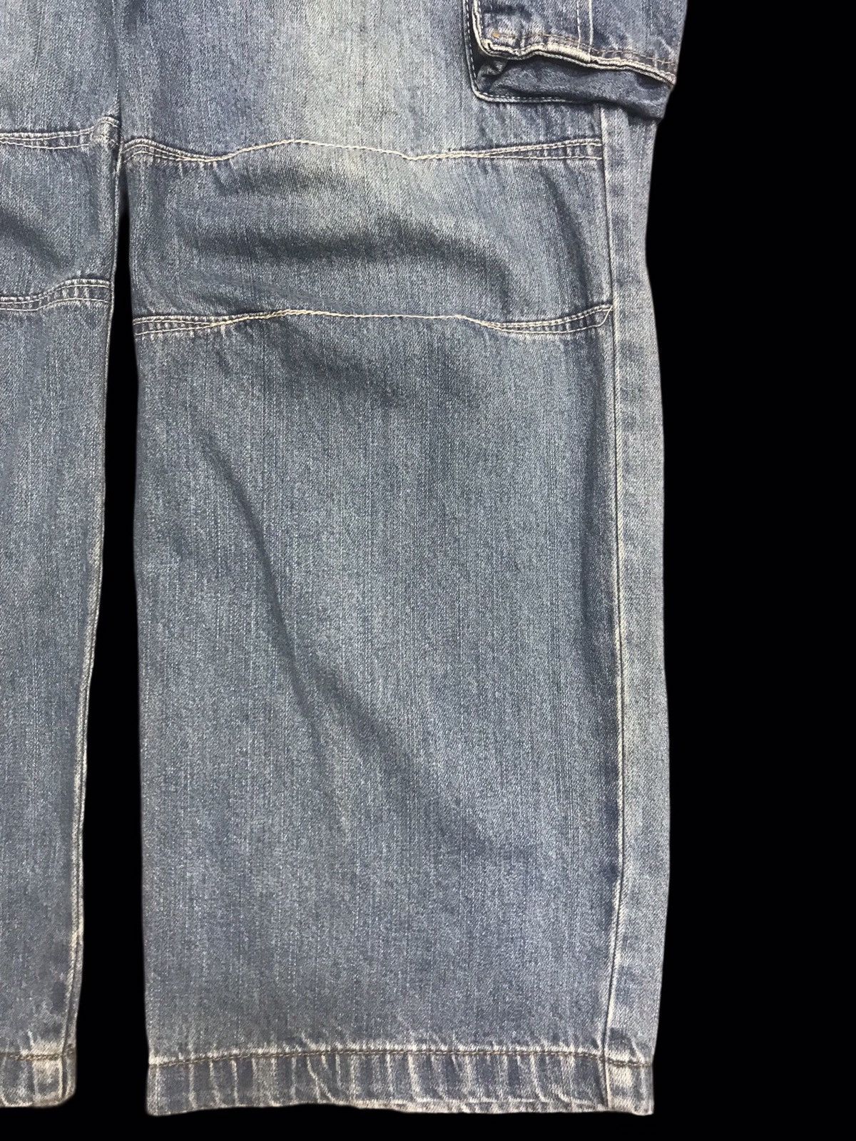 Vintage 💥WIDE BAGGY💥ARCHIVAL EXIT 3D POCKETS CARGO DENIM F358 Size US 32 / EU 48 - 9 Thumbnail