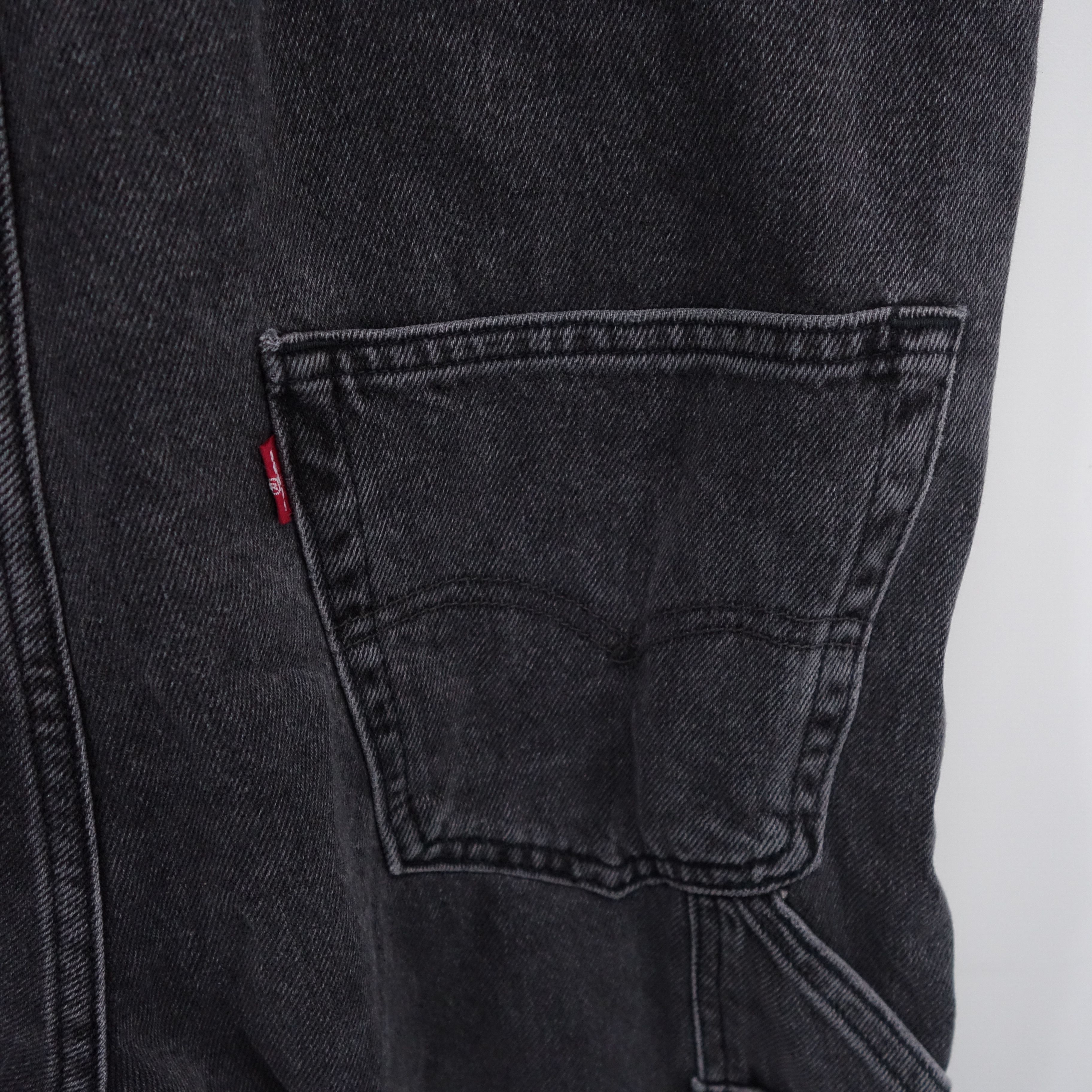 Levi's × Vintage Red Tab Loose Fit Skateboarding Utility Work Overalls Small Size US 32 / EU 48 - 6 Thumbnail