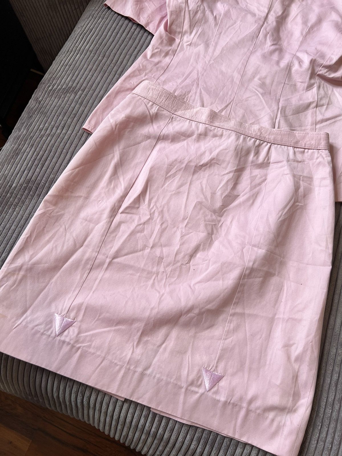 Valentino VINTAGE VALENTINO MISS V PINK SKIRT SUIT 2PIECES 44IT Size M / US 6-8 / IT 42-44 - 12 Thumbnail