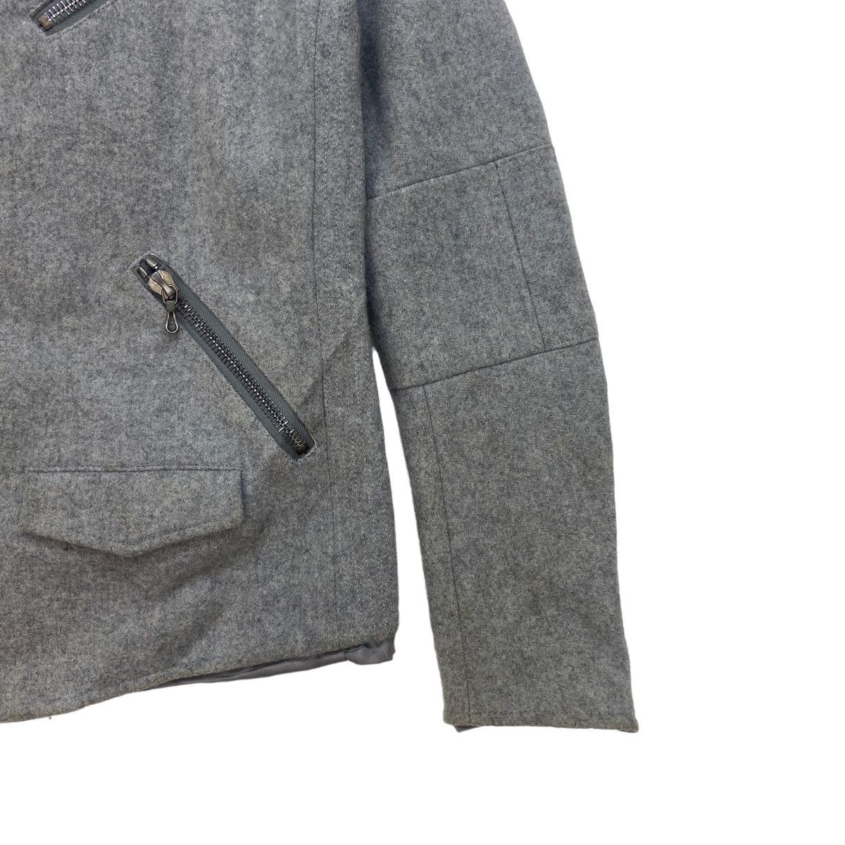 Japanese Brand Japanese Brand Moonage Devilment Double Collar Wool Jacket Size US XXS / EU 40 - 6 Thumbnail