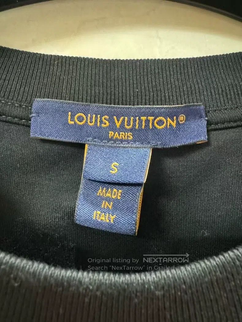 Louis Vuitton Louis Vuitton Chain Black Gold Denim Pocket Short Sleeve Size US S / EU 44-46 / 1 - 3 Thumbnail