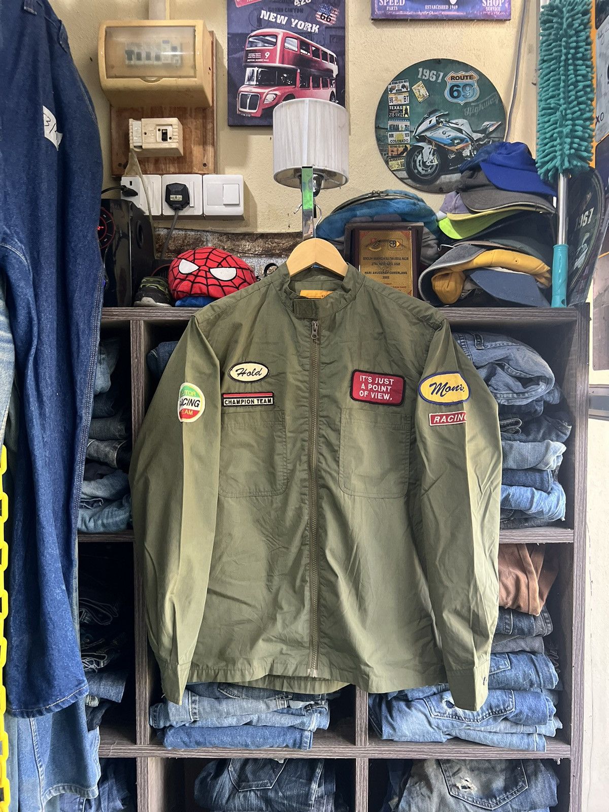Other 🔥Claudy Boy Patches Zipper Jacket Size US M / EU 48-50 / 2 - 1 Thumbnail