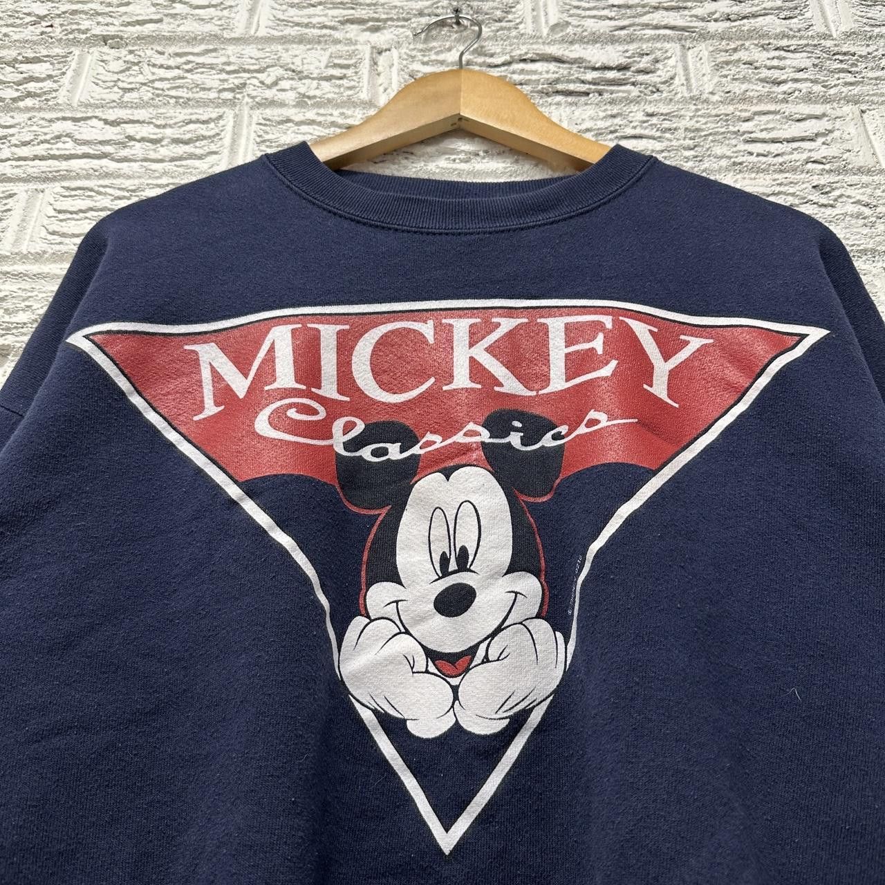 Disney × Vintage Vintage RARE Disney Mickey Mouse Retro Sweatshirt XL Size US XL / EU 56 / 4 - 2 Thumbnail