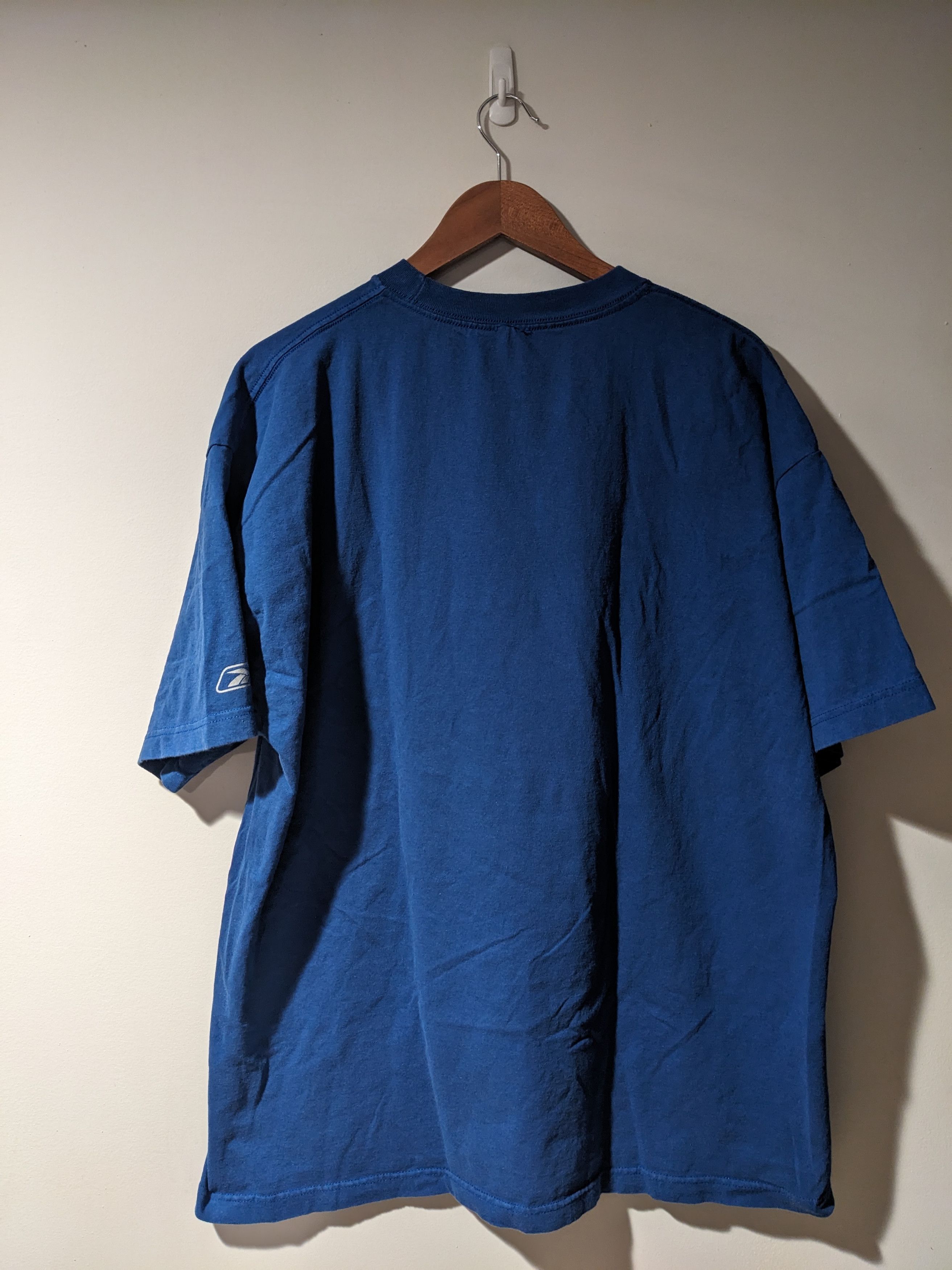 NFL × Vintage Vintage Y2K New York Giants Reebok NFL Football T-Shirt Size US XXL / EU 58 / 5 - 5 Thumbnail