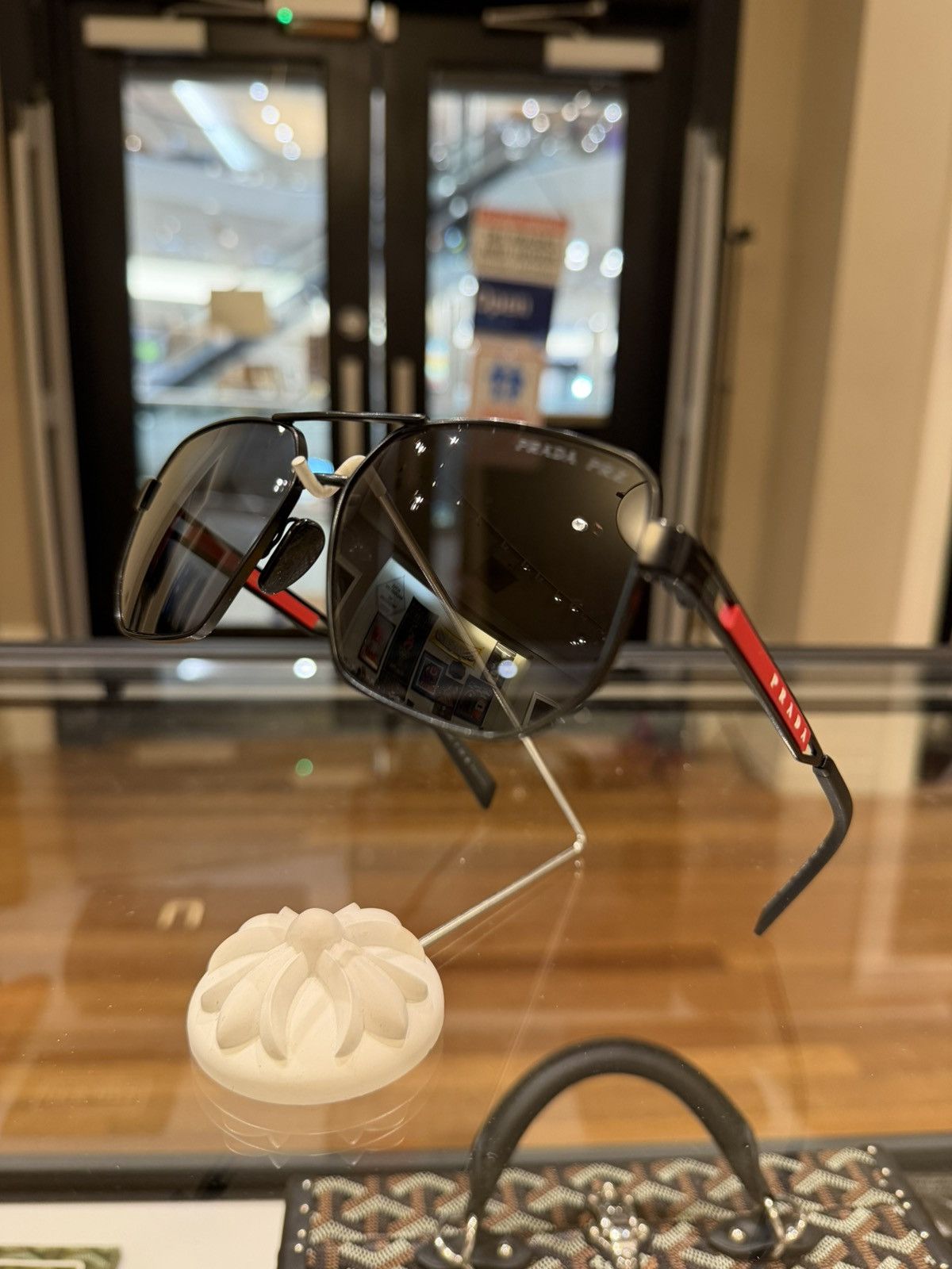 Prada Prada Linea Rossa PRZ Sunglasses Size ONE SIZE - 1 Thumbnail