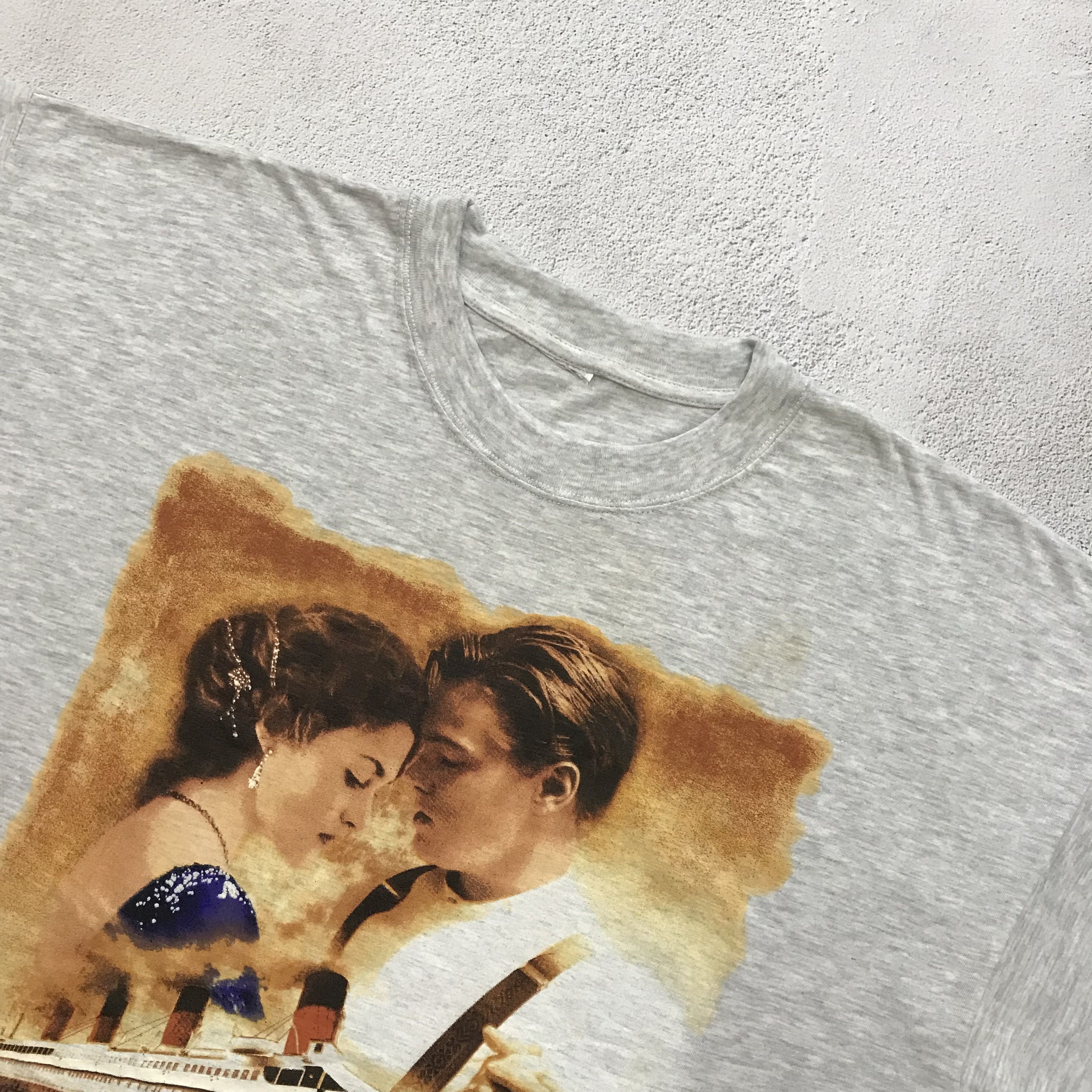 Vintage TITANIC Vintage T-Shirt Movie Rare 90s Tee VTG Band Tees Size US XL / EU 56 / 4 - 5 Thumbnail