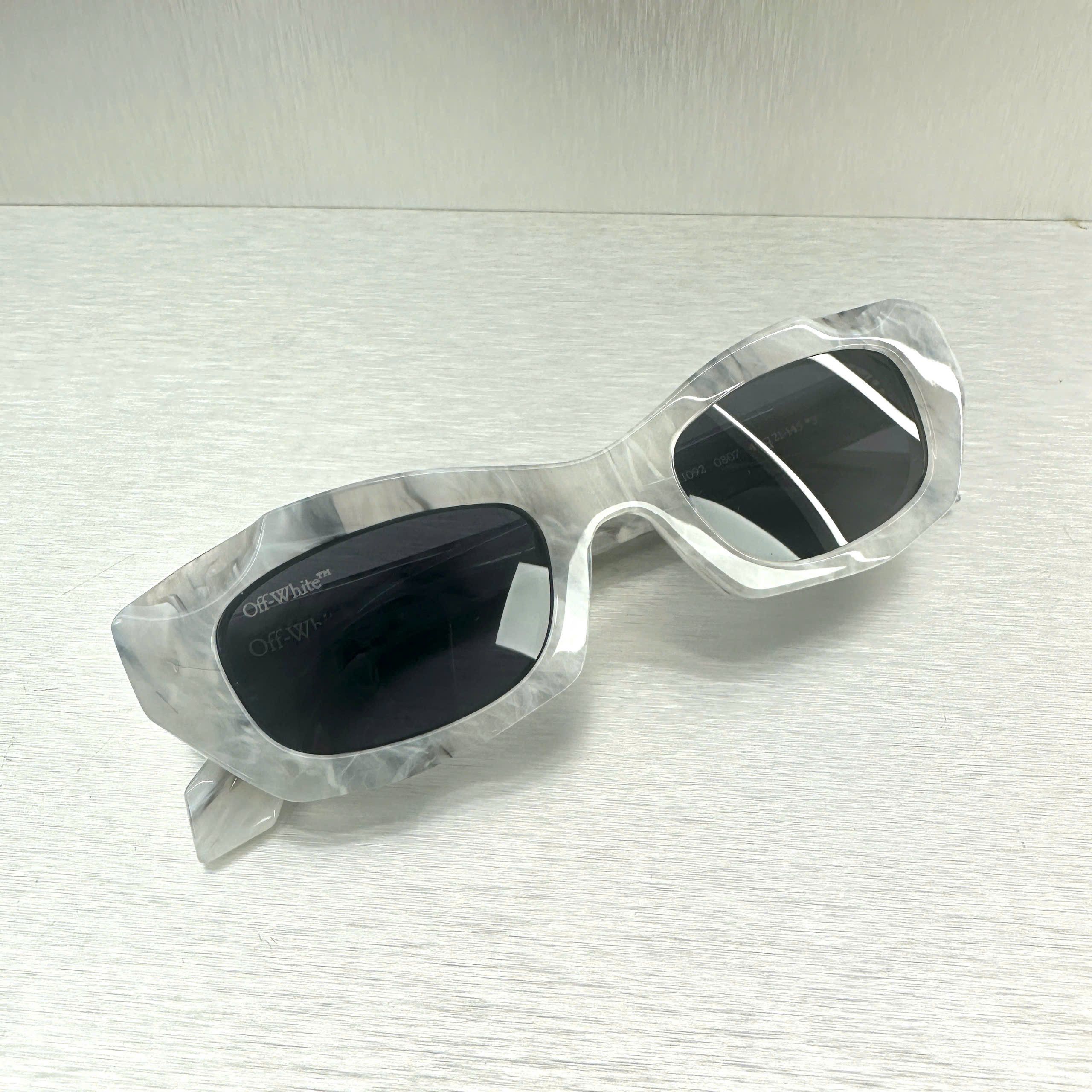 Off-White OFF WHITE Marble-effect Sunglasses Size ONE SIZE - 2 Thumbnail