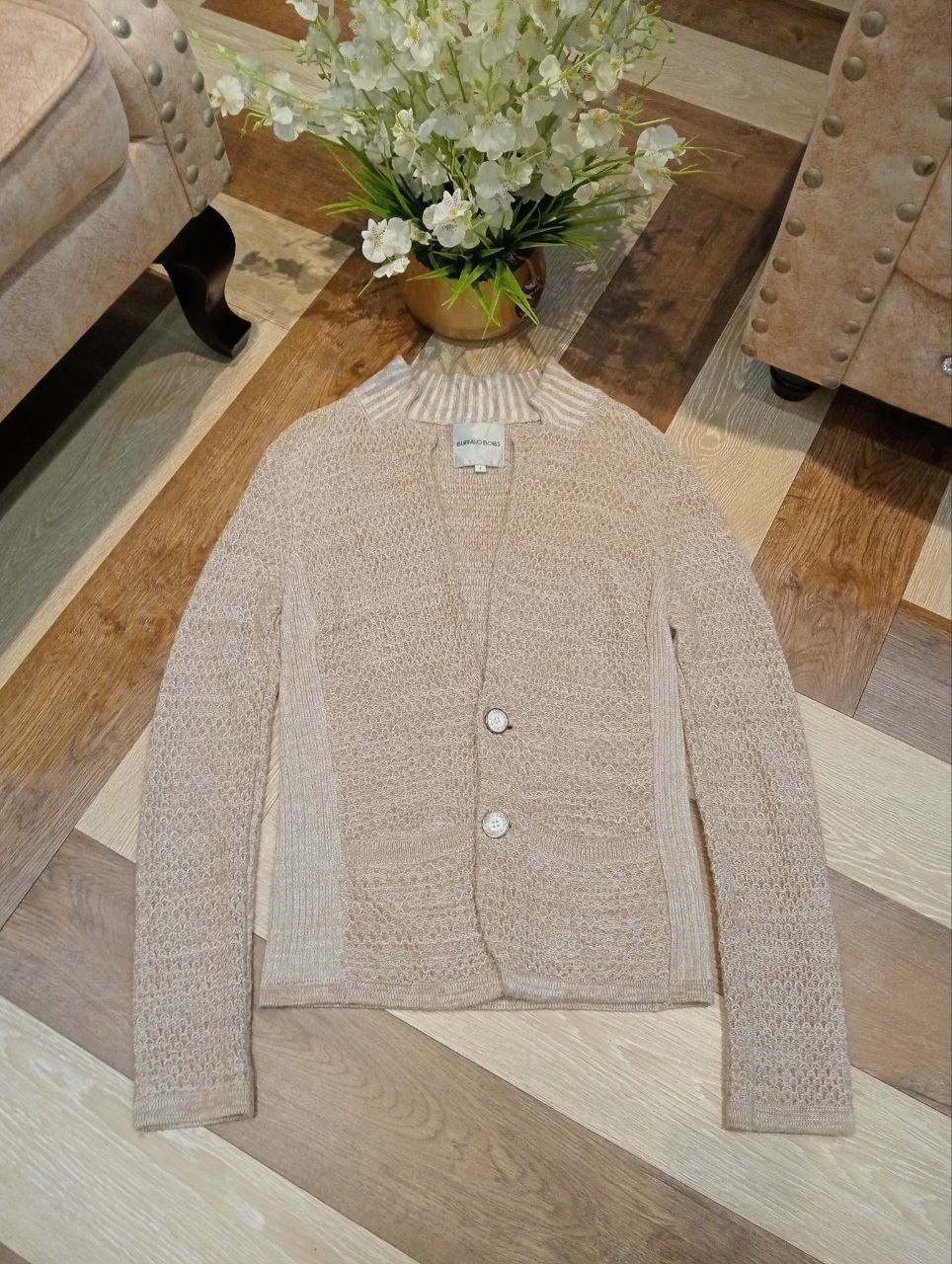 BUFFALO BOBS BUFFALO BOBS JAPAN NEW GENTLEMAN KNITTED JACKET Size US S / EU 44-46 / 1 - 1 Thumbnail