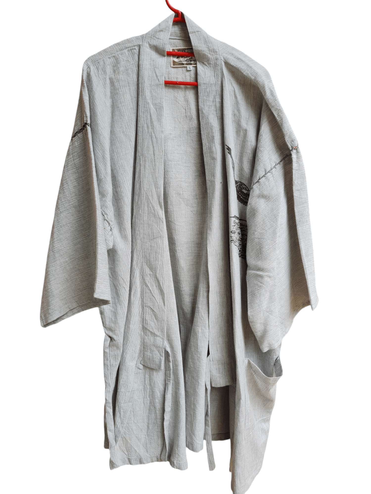 Japanese Brand × Vintage Vtg Kimono Eagle Size US L / EU 52-54 / 3 - 2 Thumbnail