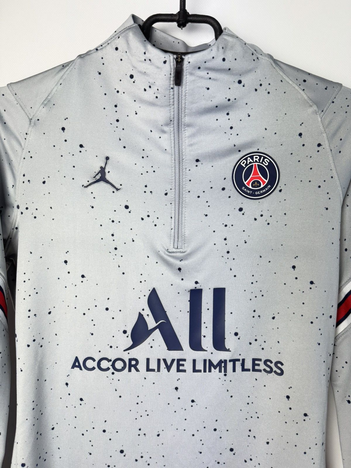 Jordan Brand PSG 2020 2021 Training Football Soccer Track Top Jordan Size S / US 4 / IT 40 - 3 Thumbnail