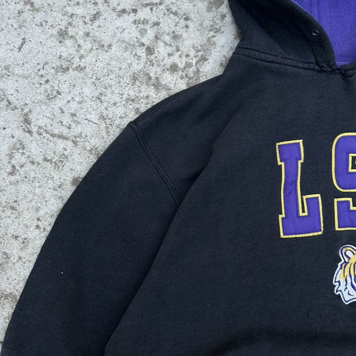 Timex Vintage Japanese Style LSU Tigers 47 Hoodie Champs Hoodie Size US XL / EU 56 / 4 - 8 Thumbnail