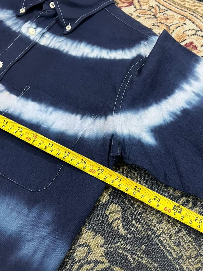 United Arrows United Arrows Blue Label Unique Tiedye Button Shirt Size US M / EU 48-50 / 2 - 4 Thumbnail