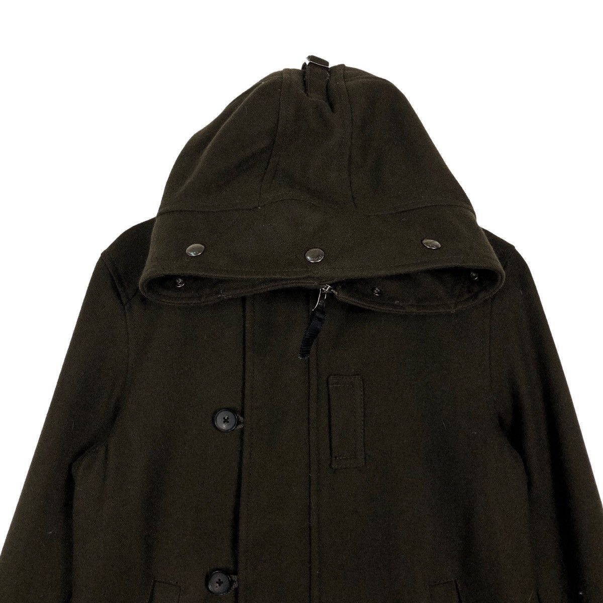 Japanese Brand Wool Duffle Jacket Edifice Vetement de tous les Jours Japan Size US M / EU 48-50 / 2 - 2 Thumbnail