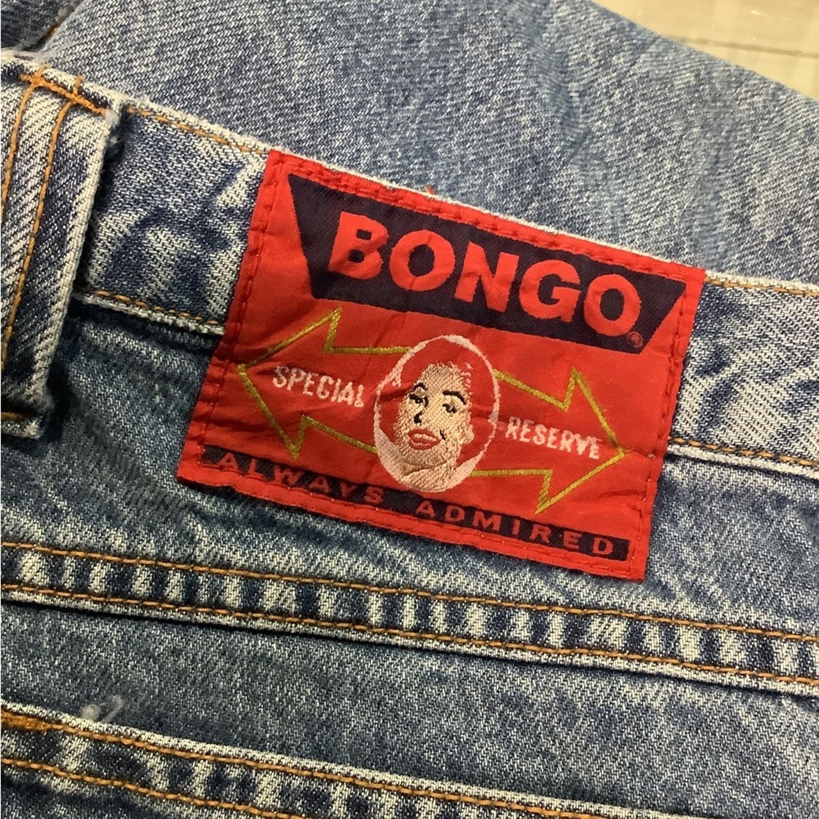 Vintage Vintage 90s Bongo Women’s High Waist Jeans Size 30" / US 8 / IT 44 - 3 Thumbnail