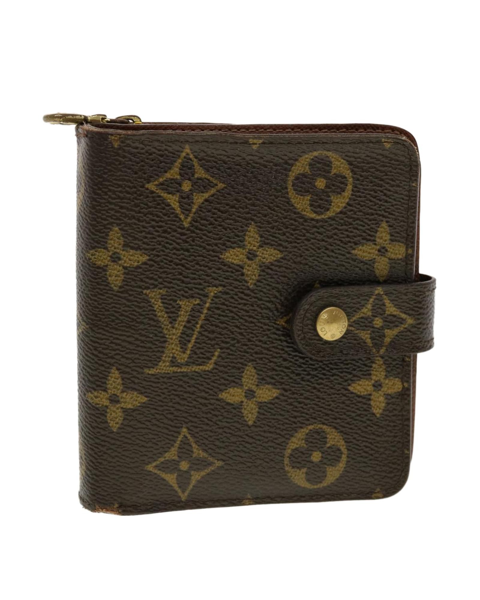 image of Louis Vuitton Monogram Compact Zip Wallet, Women's
