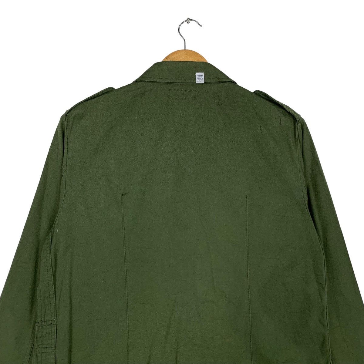 MOUSSY AZUL by Moussy Army Green Jacket #1042-C47 Size US L / EU 52-54 / 3 - 8 Thumbnail