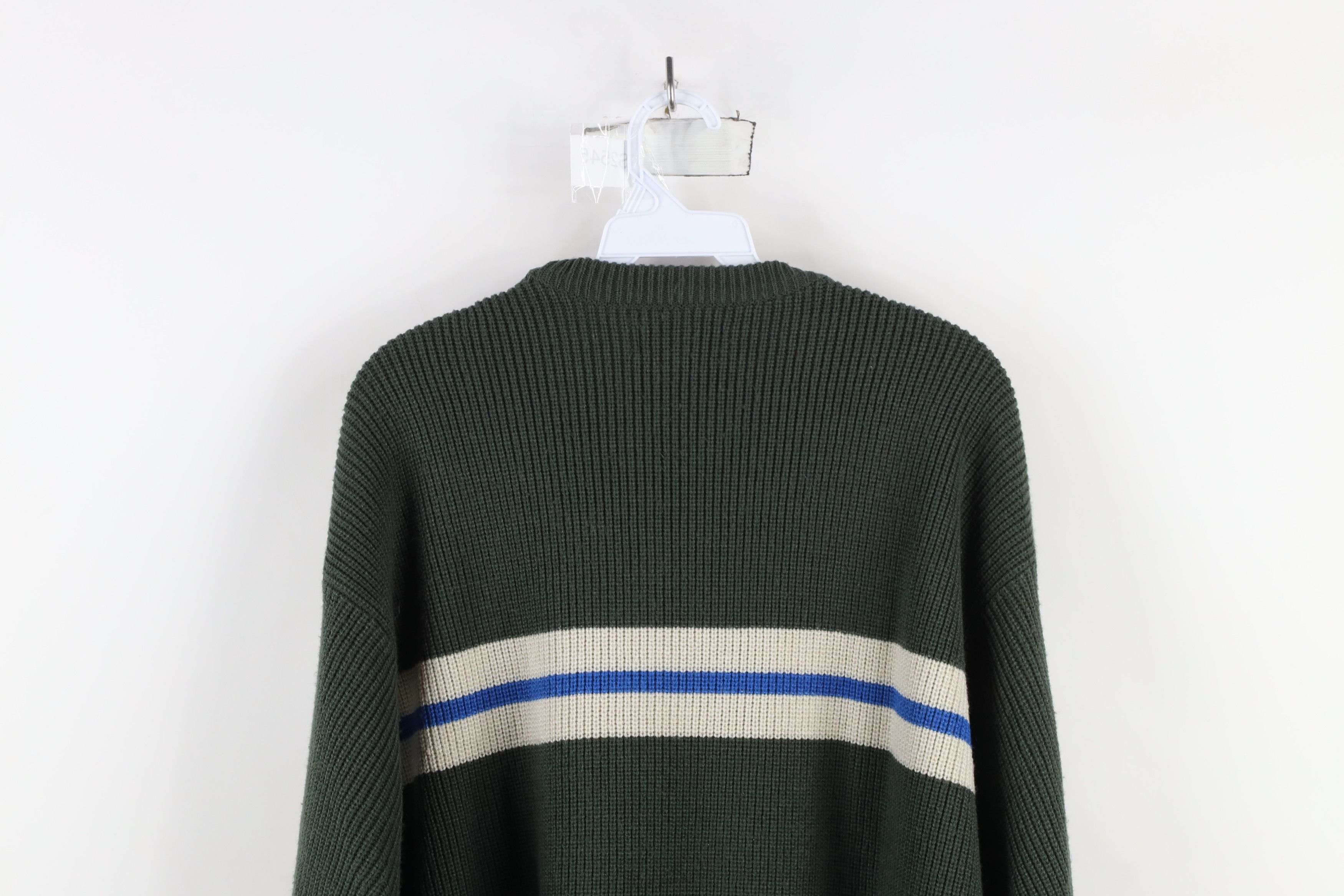 Aeropostale × Vintage Vintage 90s Aeropostale Chunky Ribbed Knit Crewneck Sweater Size US XL / EU 56 / 4 - 7 Thumbnail