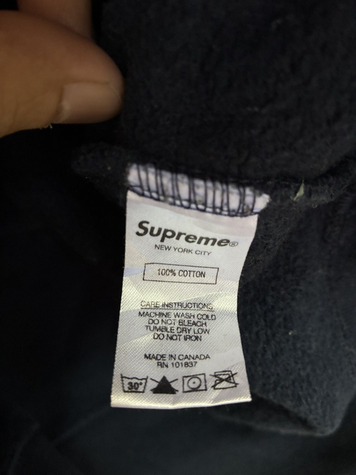 Supreme Vintage Y2K Supreme hoodie Size US M / EU 48-50 / 2 - 9 Thumbnail