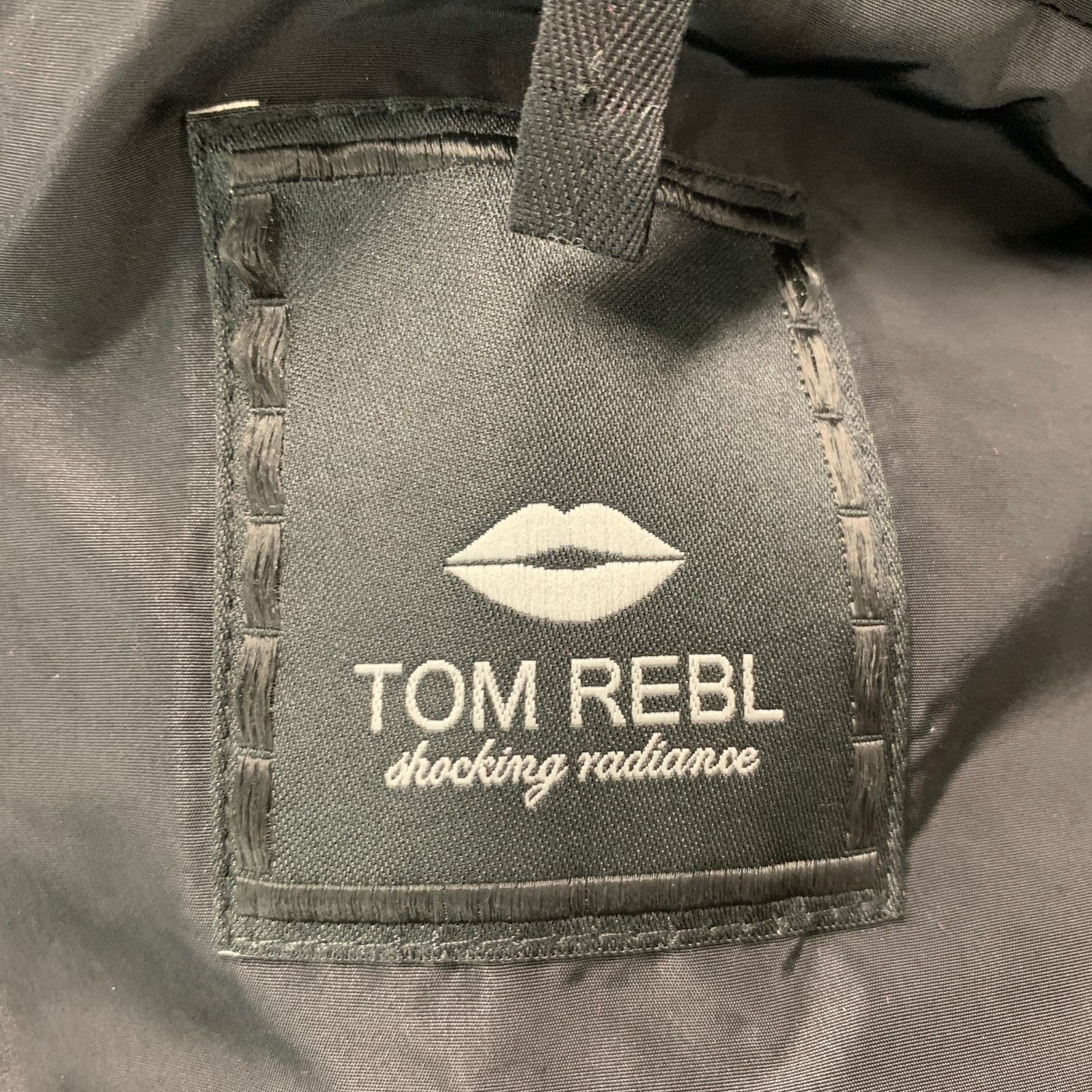 Tom Rebl TOM REBL Size 40 Black Polyester Windbreaker Jacket Size US M / EU 48-50 / 2 - 4 Thumbnail