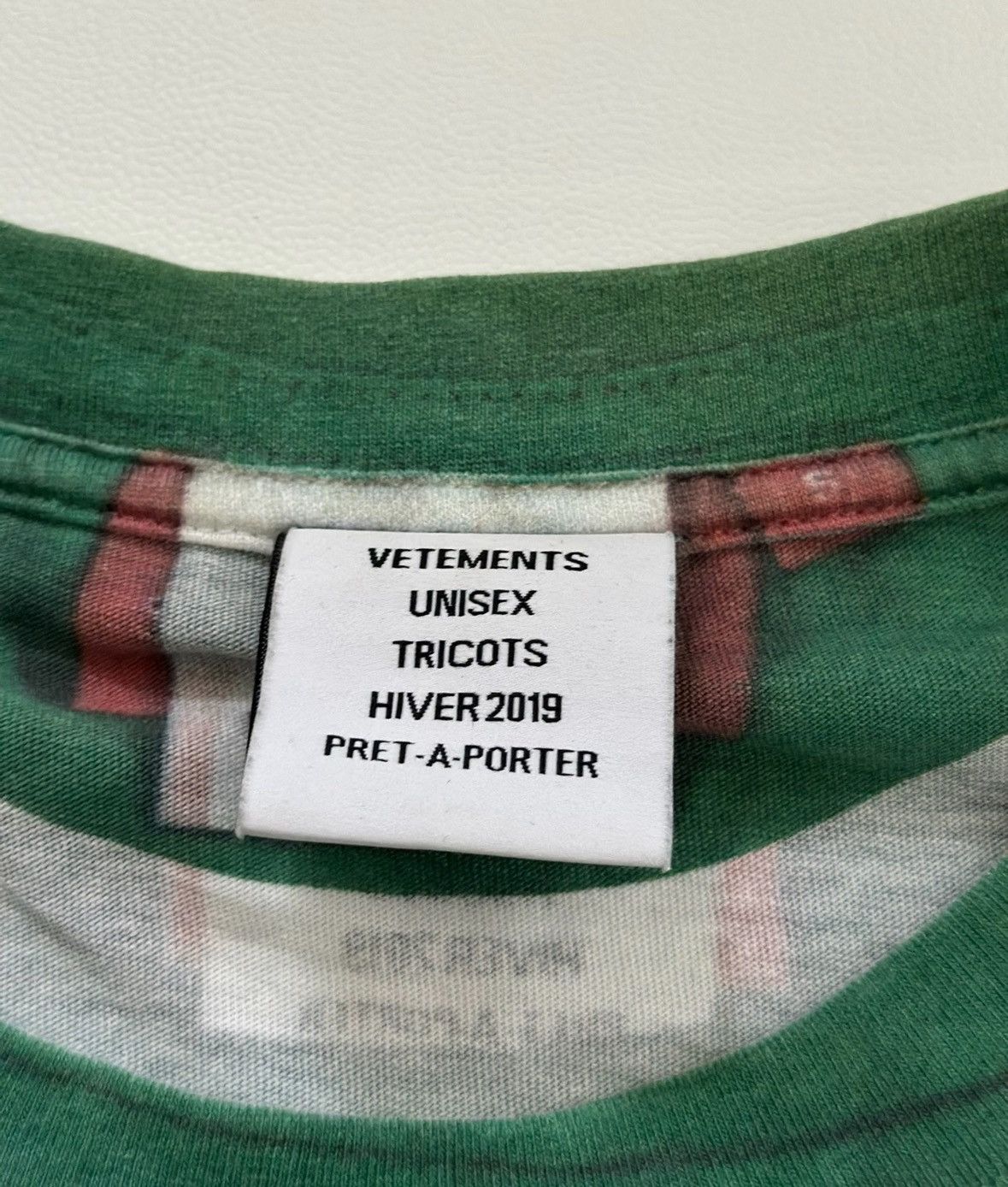 Vetements Vetements 18FW Trompe L'oeil hug me short sleeved shirt Size US S / EU 44-46 / 1 - 2 Thumbnail