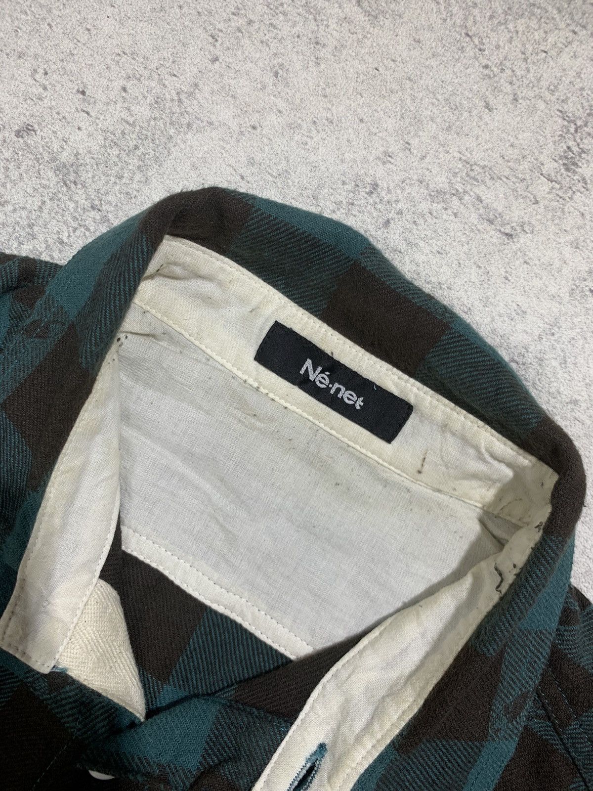 Issey Miyake × Ne-Net Vintage Net-Net shirts Size US XL / EU 56 / 4 - 2 Thumbnail