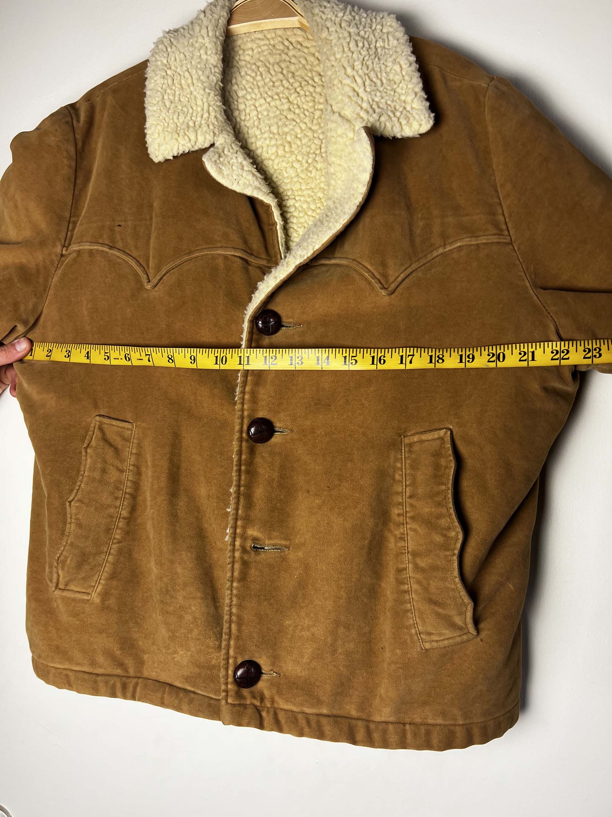 Vintage 1970's Country Squire Outerwear Western Jacket w.Sherpa Size US M / EU 48-50 / 2 - 12 Thumbnail