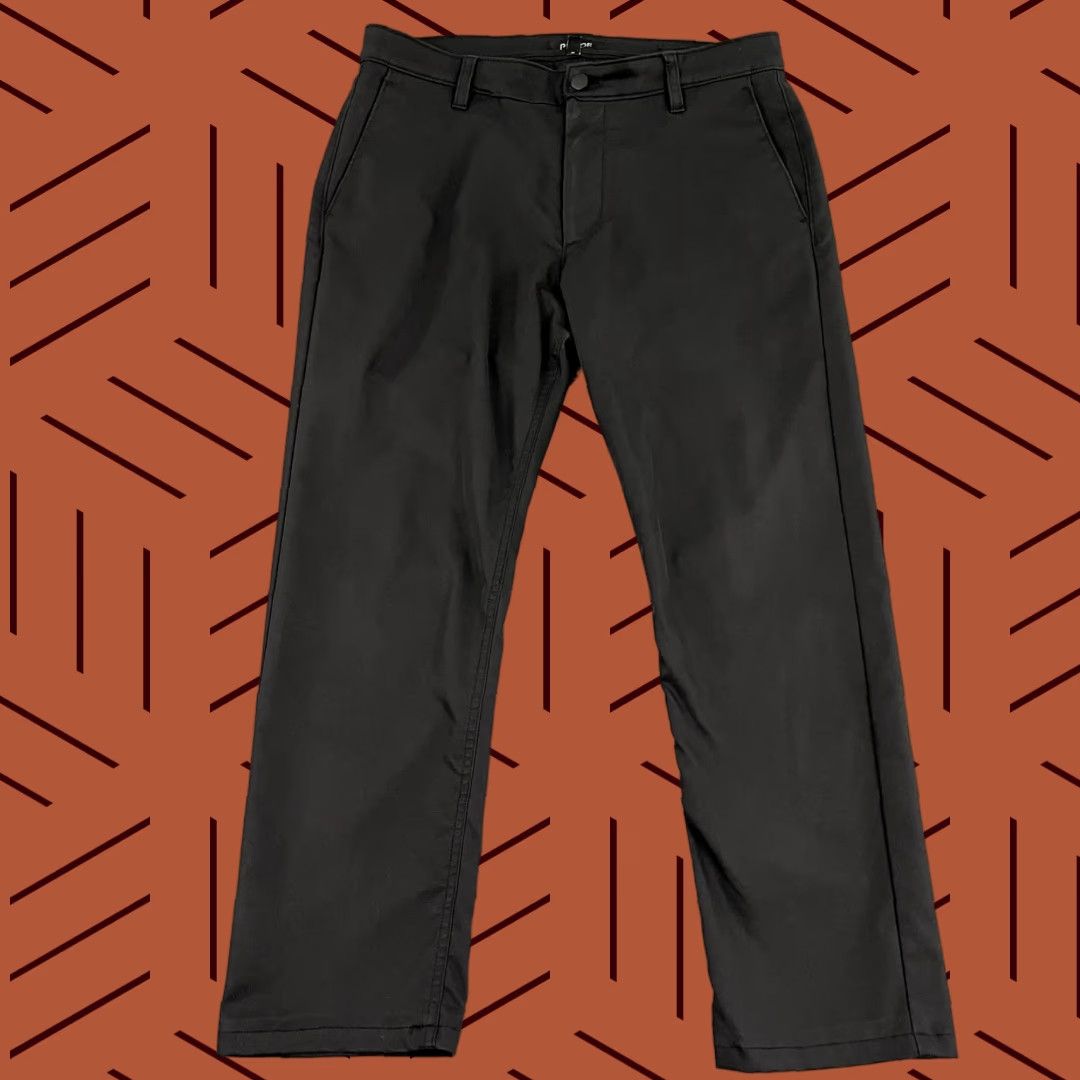 Vintage PROOF Pants Slim Fit Mens 32 x 26 Gray Chino Performance Casual Stretch P-530003 Size US 32 / EU 48 - 1 Thumbnail