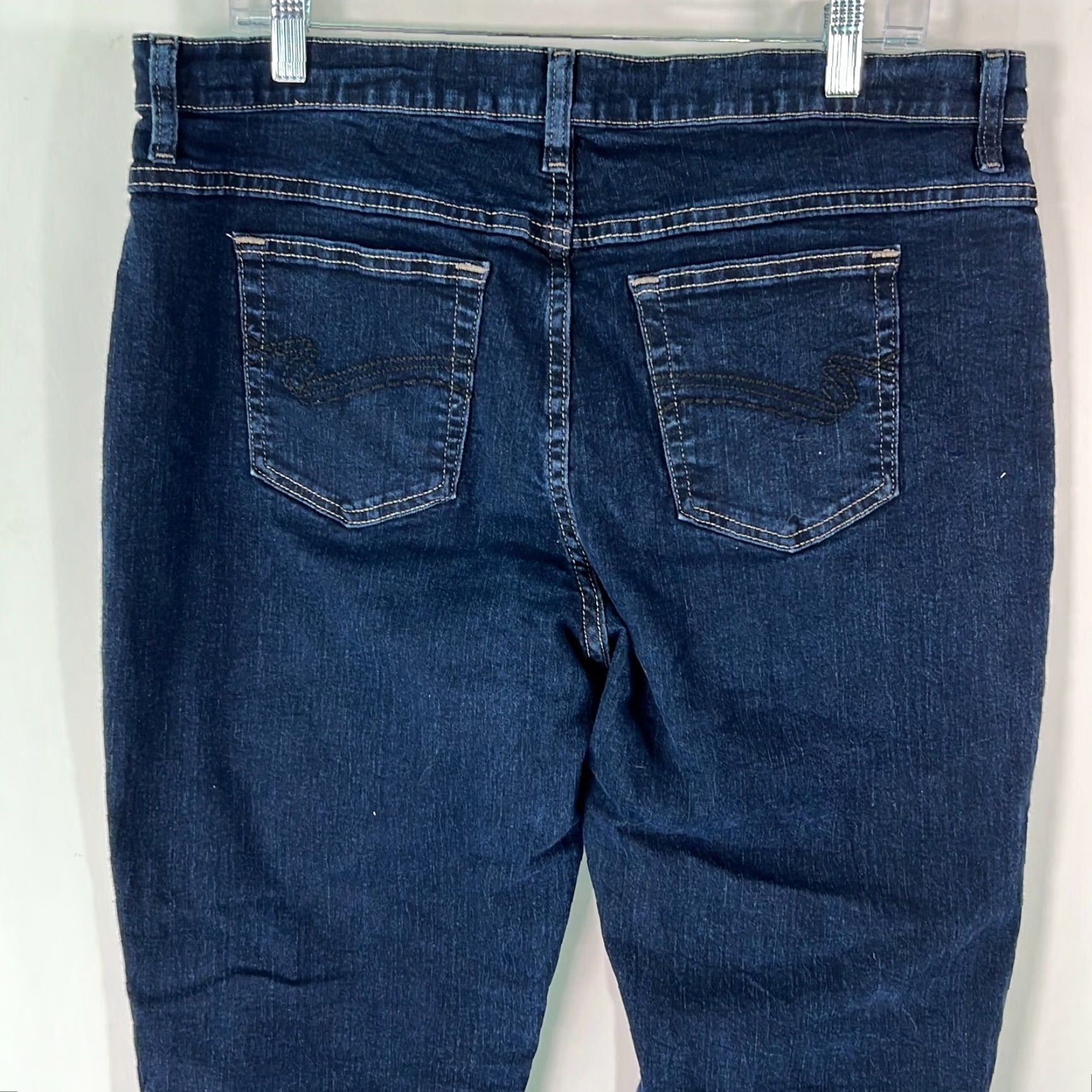 Vintage Riders By Lee Jeans Women Boot Cut Classic Fit Stretch Blue Size 16 Size 38" / US 16 / IT 52 - 4 Thumbnail