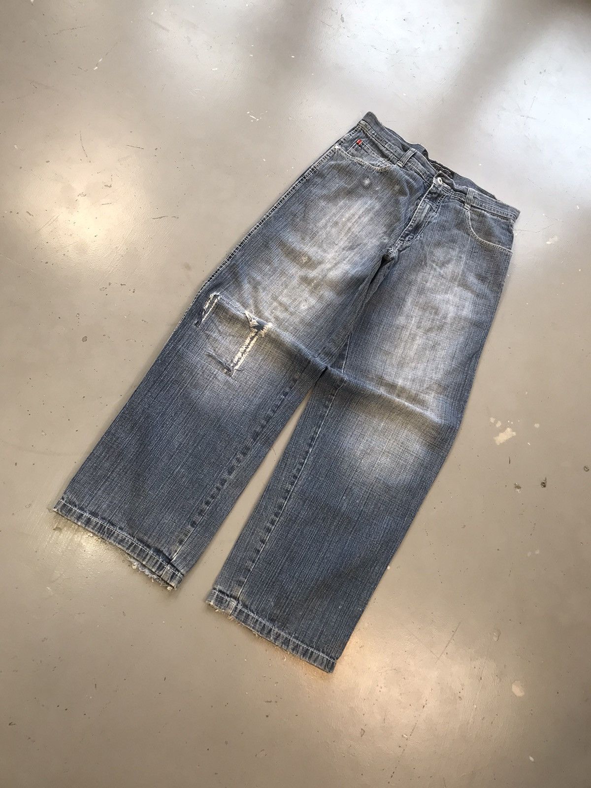 Southpole × Vintage Vintage Southpole red tab denim Size US 34 / EU 50 - 4 Thumbnail