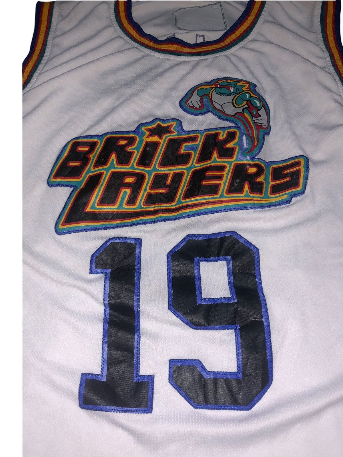 NBA MTV AALIYAH 1996 #19 Brick Layers Team MTV Basketball Jersey Size US XXL / EU 58 / 5 - 5 Thumbnail