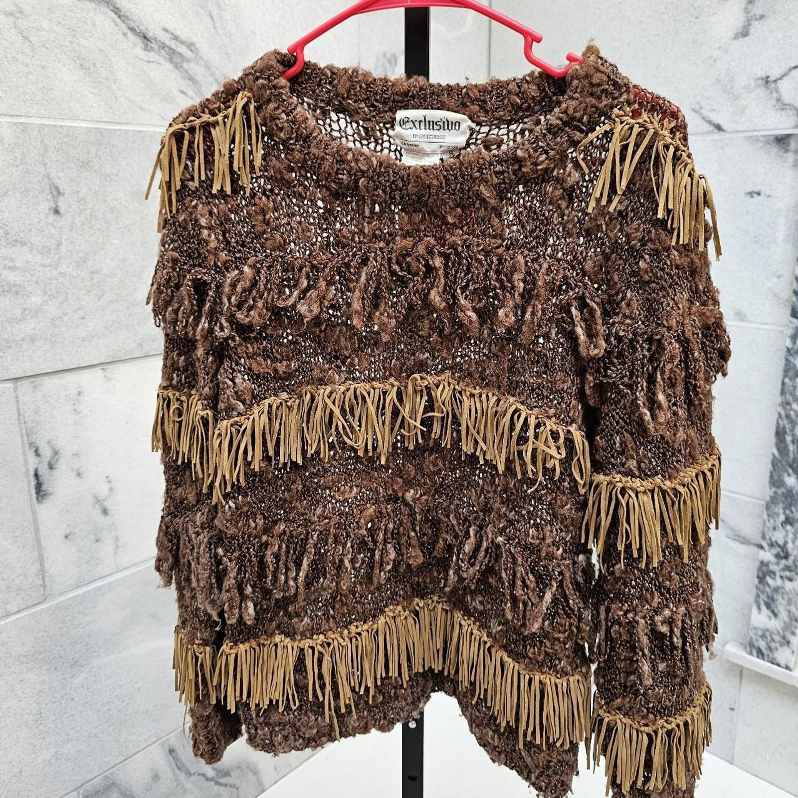 Other Women's Brown Vintage Sweater Size S / US 4 / IT 40 - 1 Thumbnail