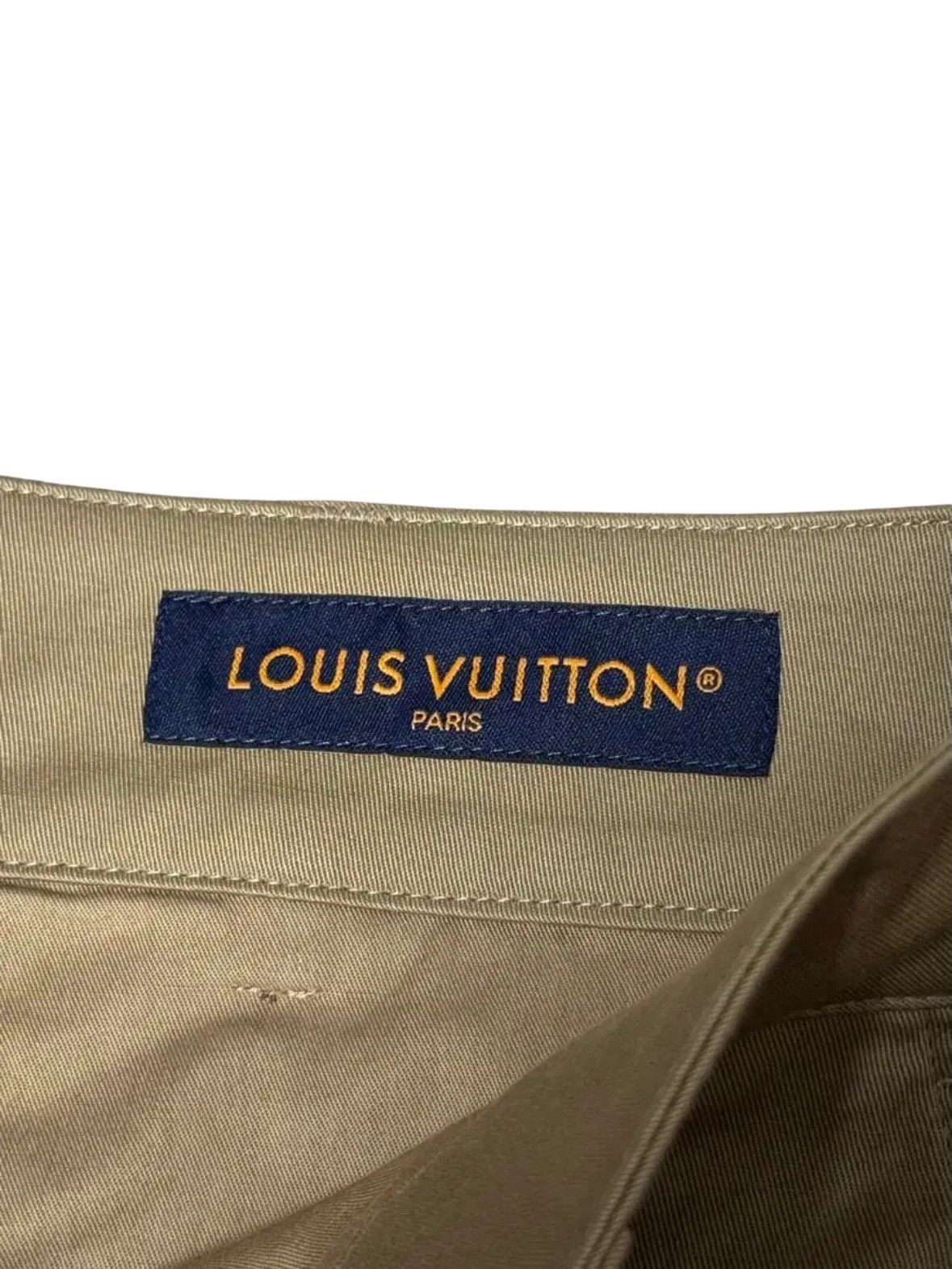 Louis Vuitton Louis Vuitton Flocked Cotton Work Pants Size US 32 / EU 48 - 3 Thumbnail