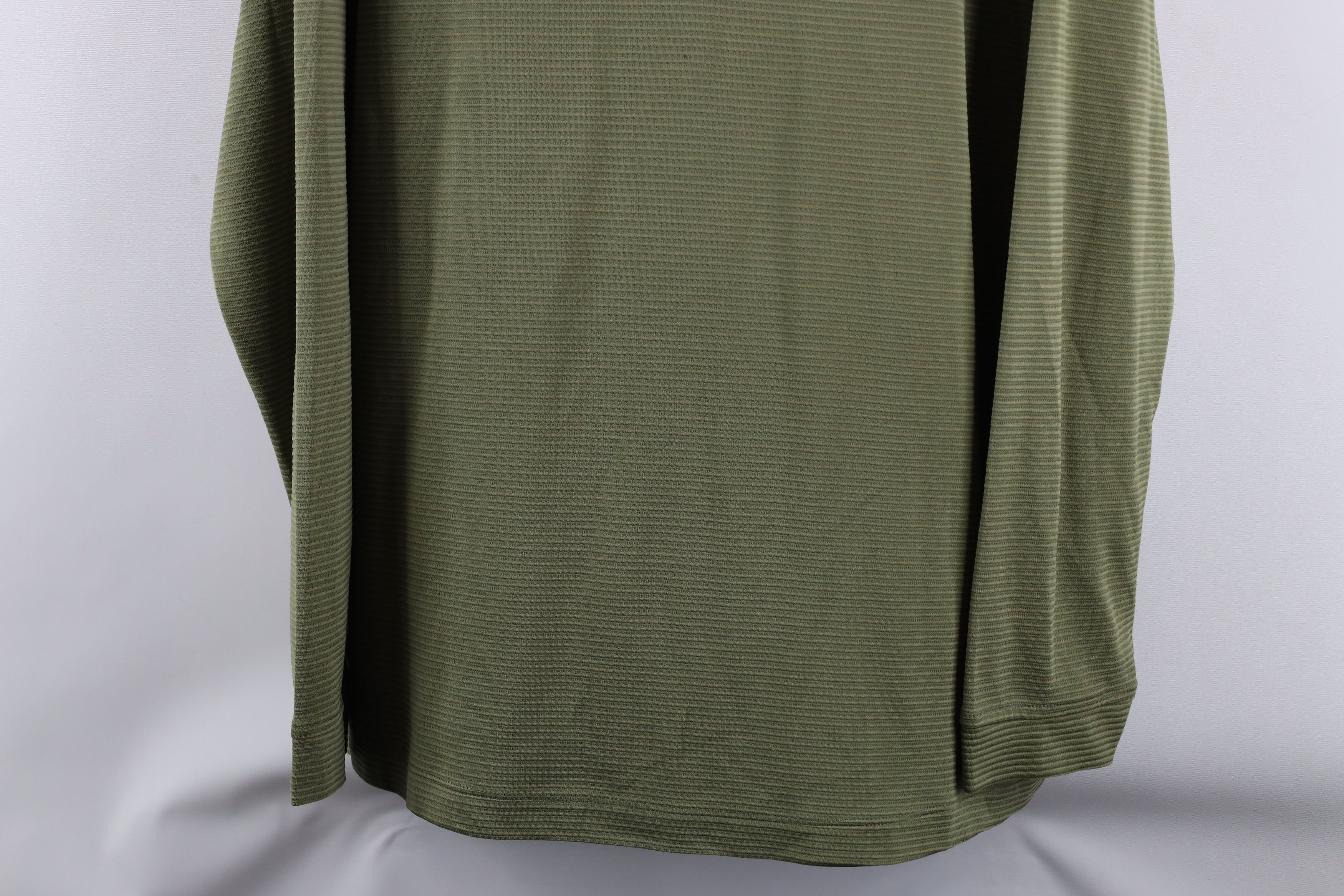 Tommy Bahama × Vintage Vintage Tommy Bahama Ribbed Long Sleeve Polo Shirt Green Size US L / EU 52-54 / 3 - 3 Thumbnail