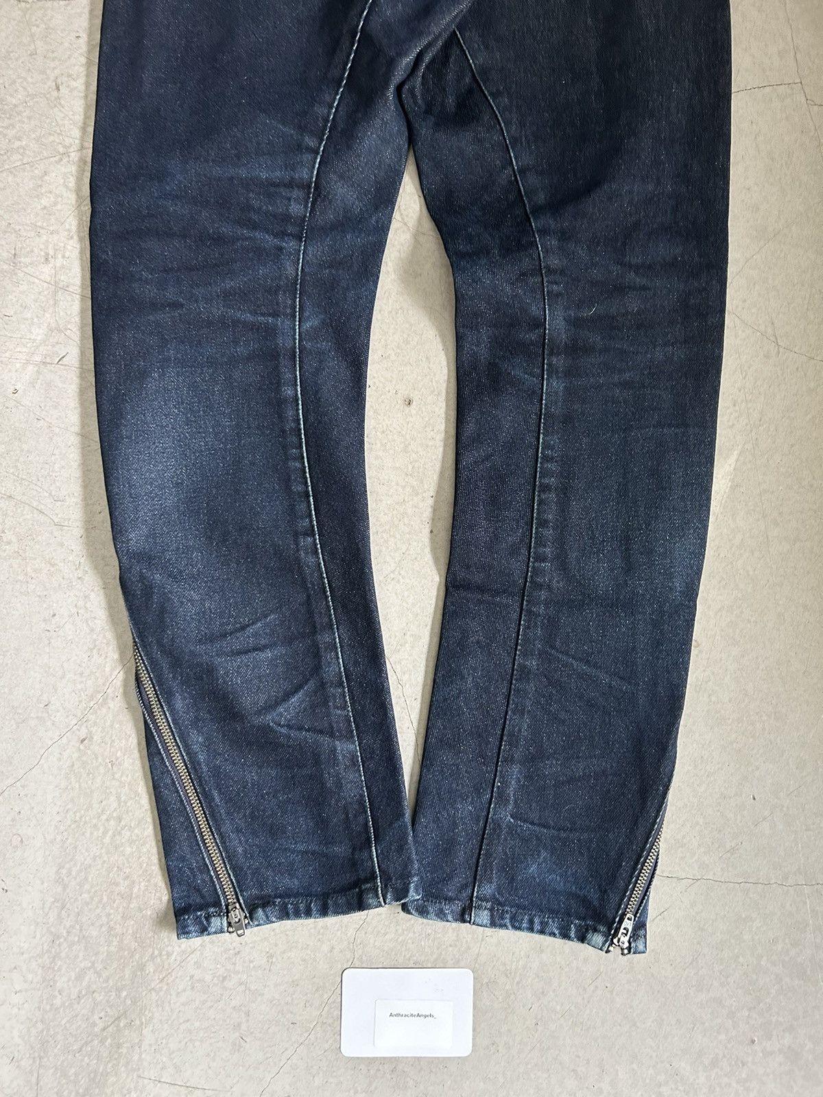 Lad Musician Lad Musician twist Zip denim Size US 31 - 6 Thumbnail