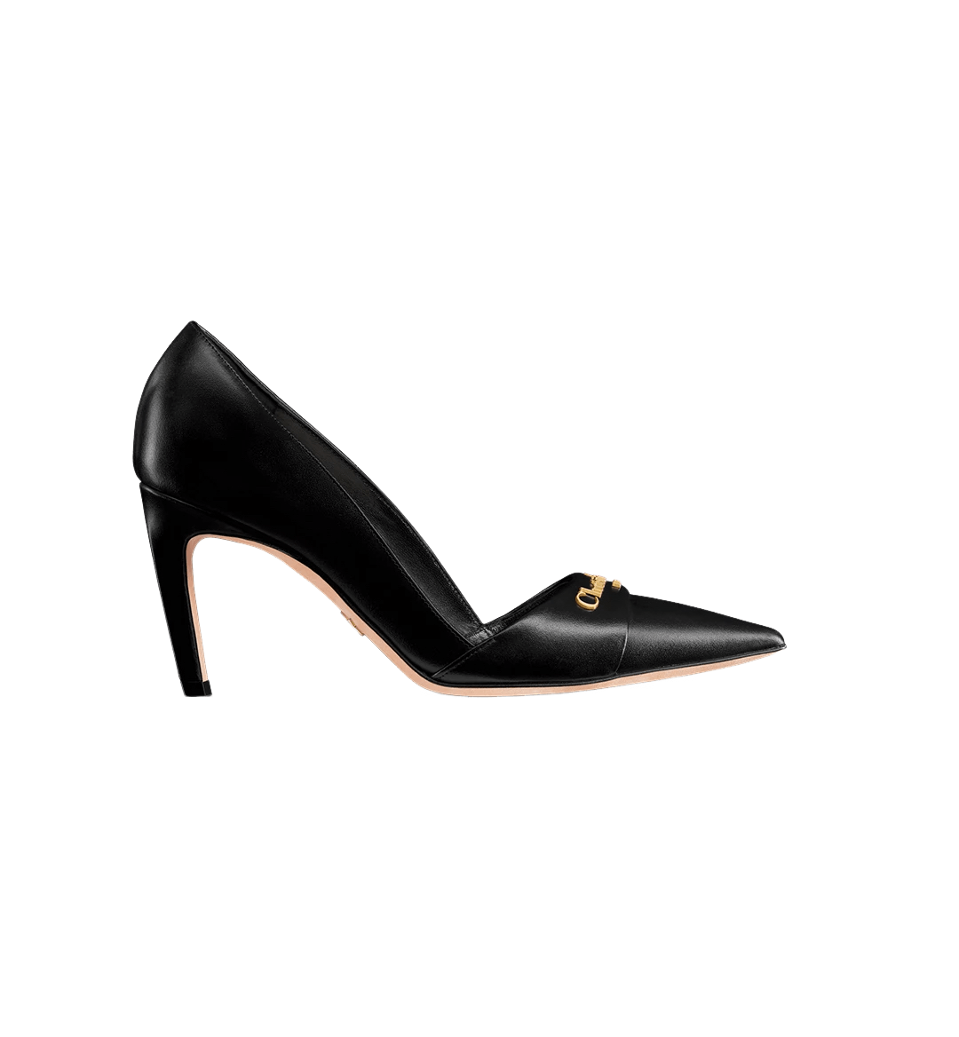 Dior DIOR $1050 Black Leather Pumps New & Authentic Size US 10 / IT 40 - 2 Thumbnail