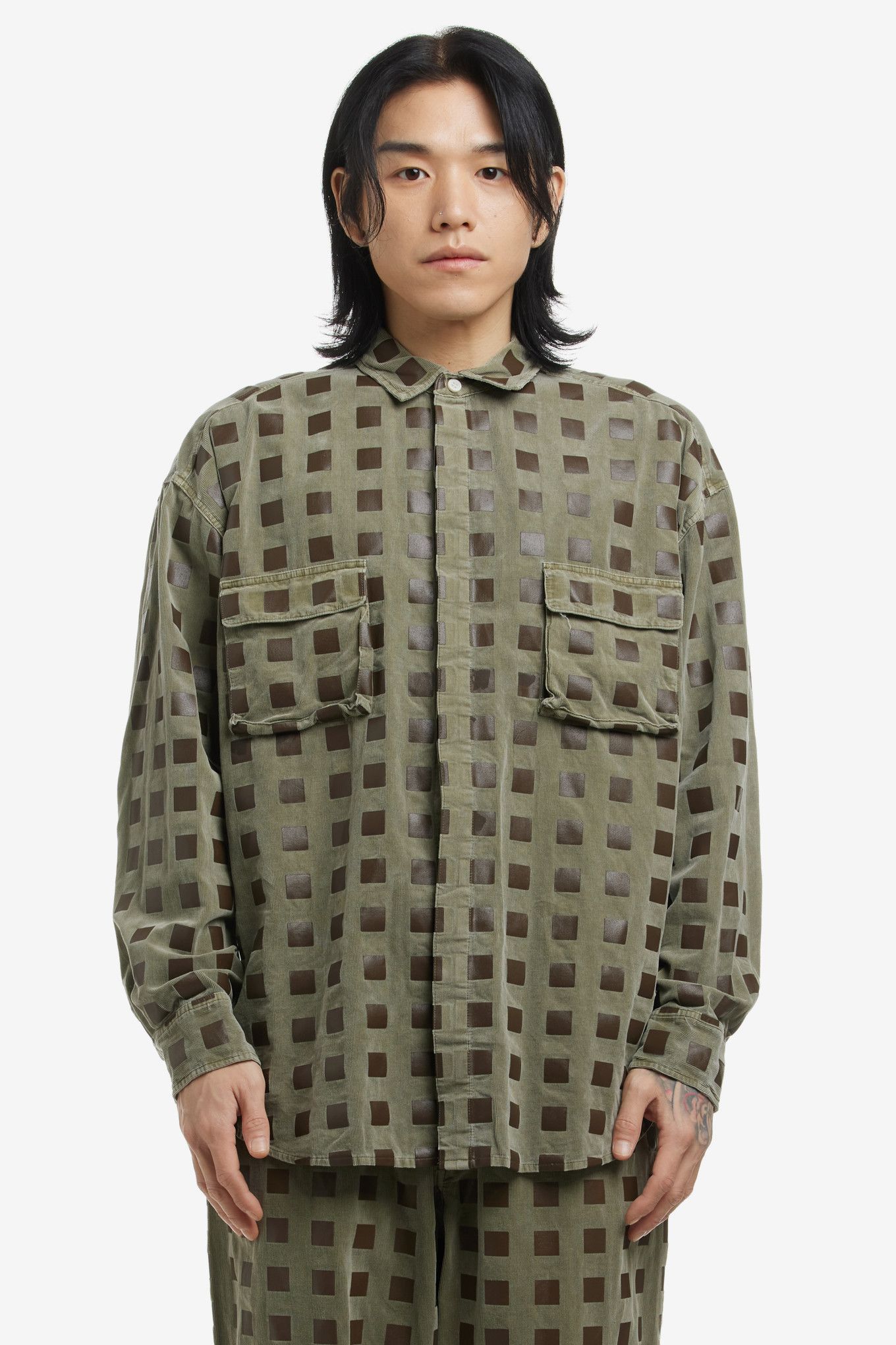 Cav Empt Cav empt overdye cord dot big shirt Size US XL / EU 56 / 4 - 16 Thumbnail
