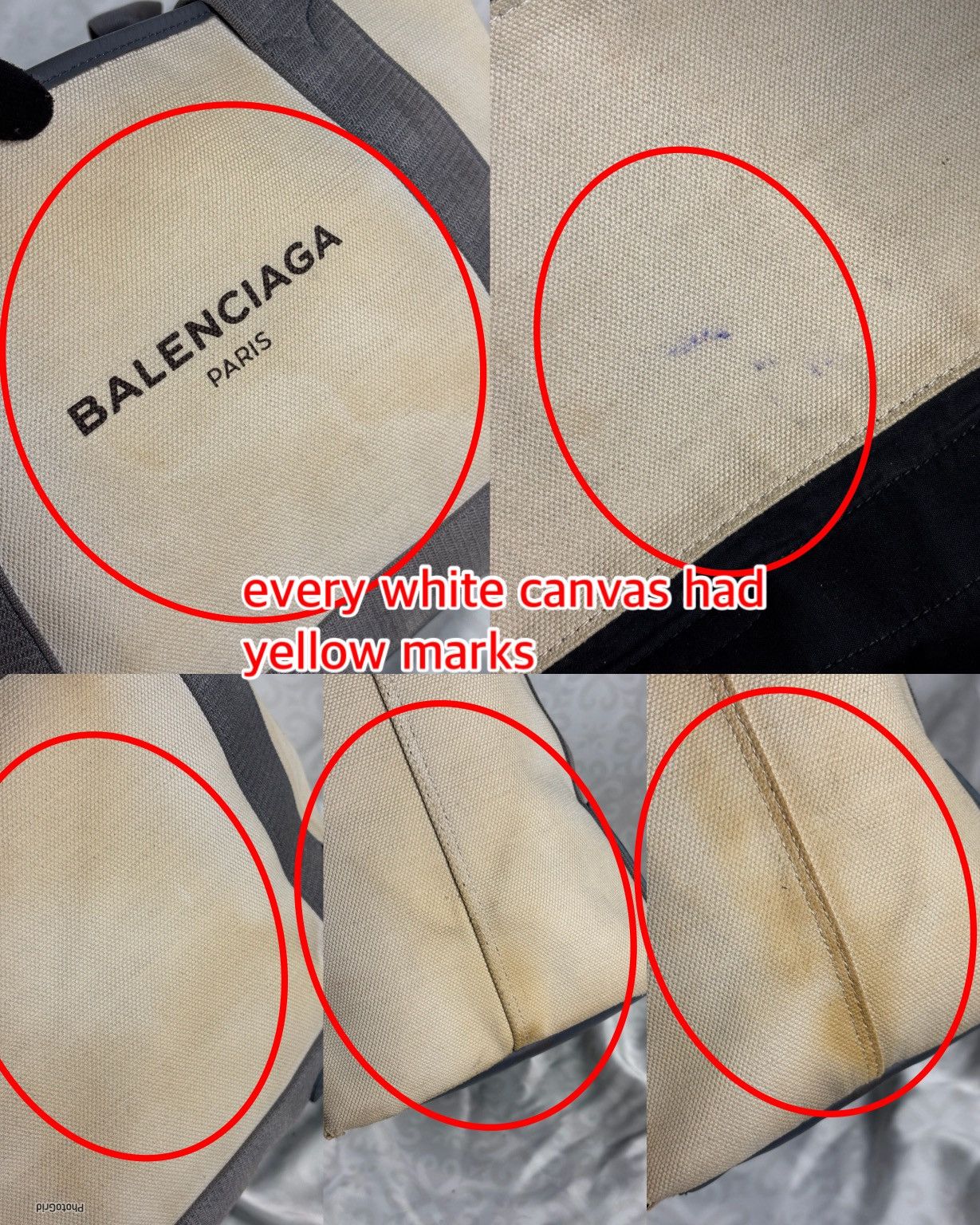 Balenciaga (Heavy Used) Balenciaga Cabas Tote Bag Size ONE SIZE - 16 Thumbnail