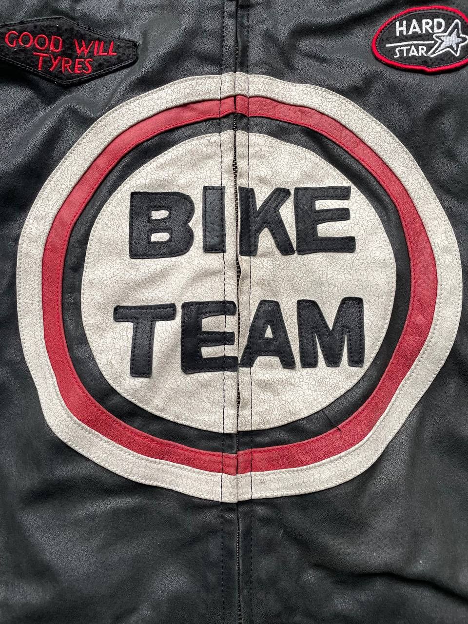 Vintage Vintage Racing Moto Leather Jacket Bike Team Size US M / EU 48-50 / 2 - 4 Thumbnail